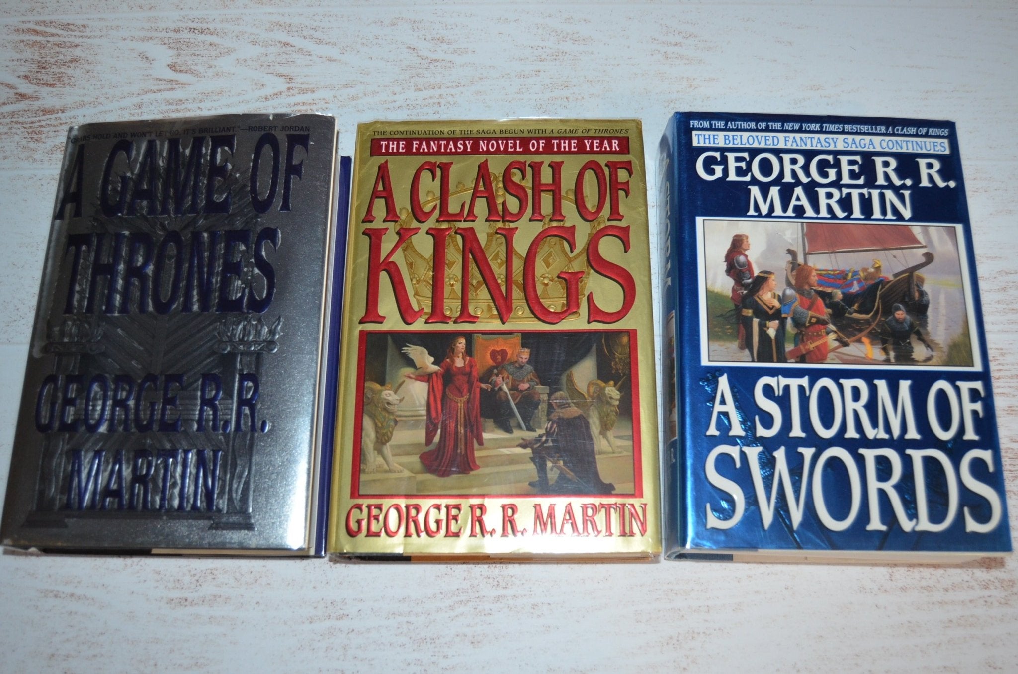 First Edition First Printing Set – A Song of Ice and Fire by George R. R. Martin – Game of Thrones - Brookfield Books