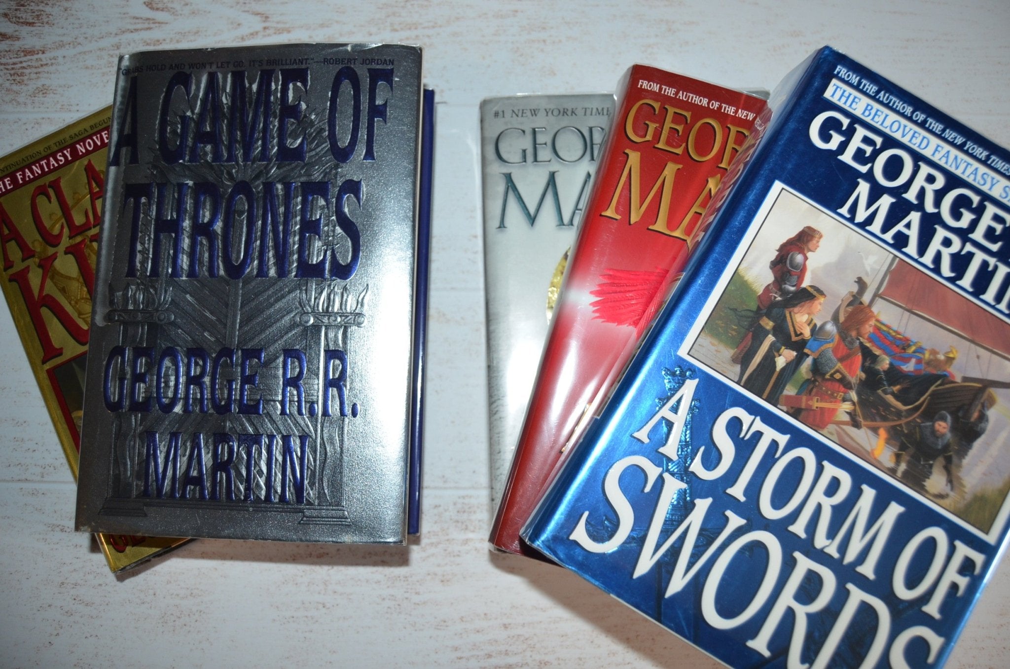 First Edition First Printing Set – A Song of Ice and Fire by George R. R. Martin – Game of Thrones - Brookfield Books