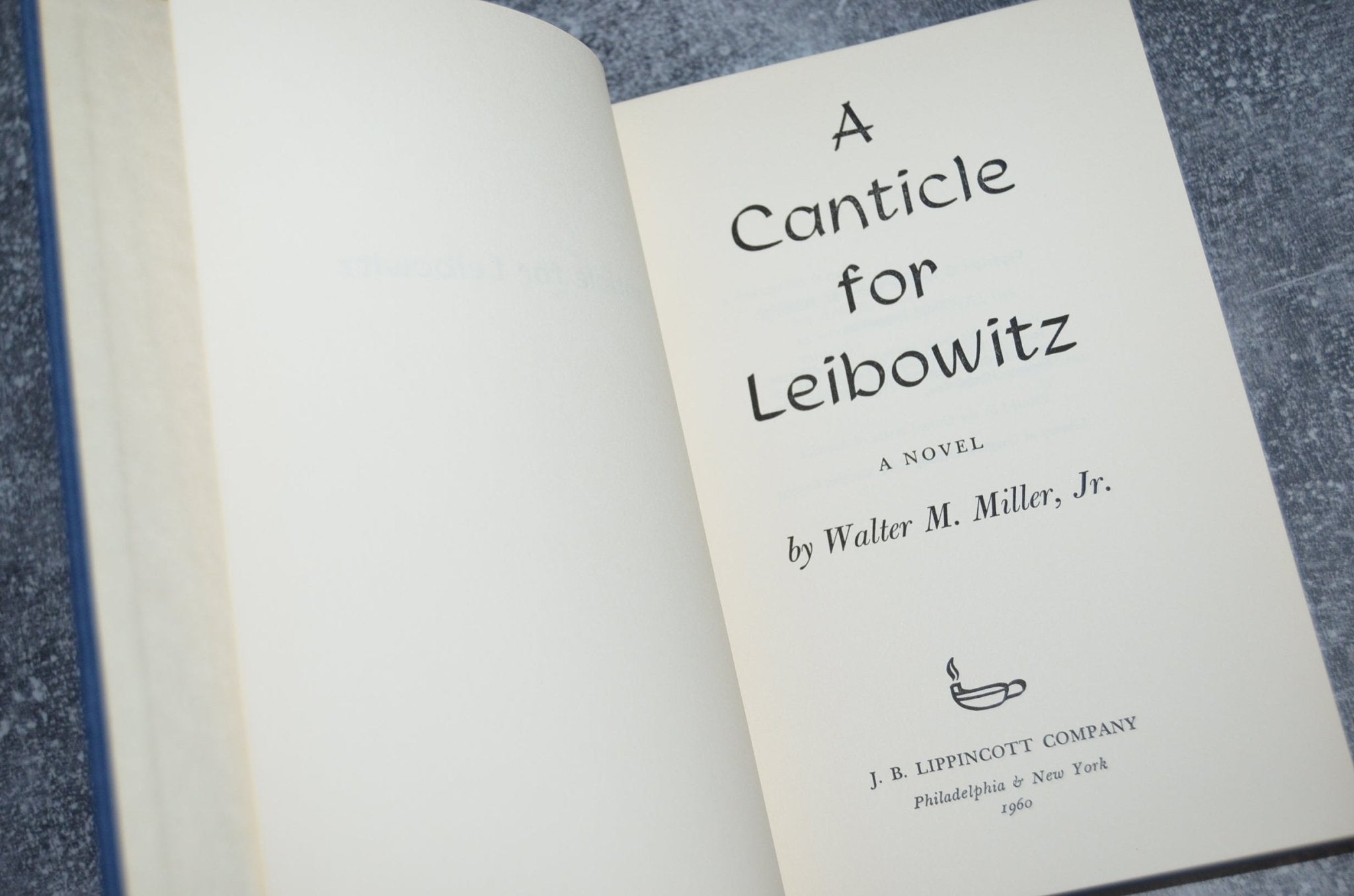 First Edition Third Printing – A Canticle for Leibowitz by Walter Miller 1960 - Brookfield Books