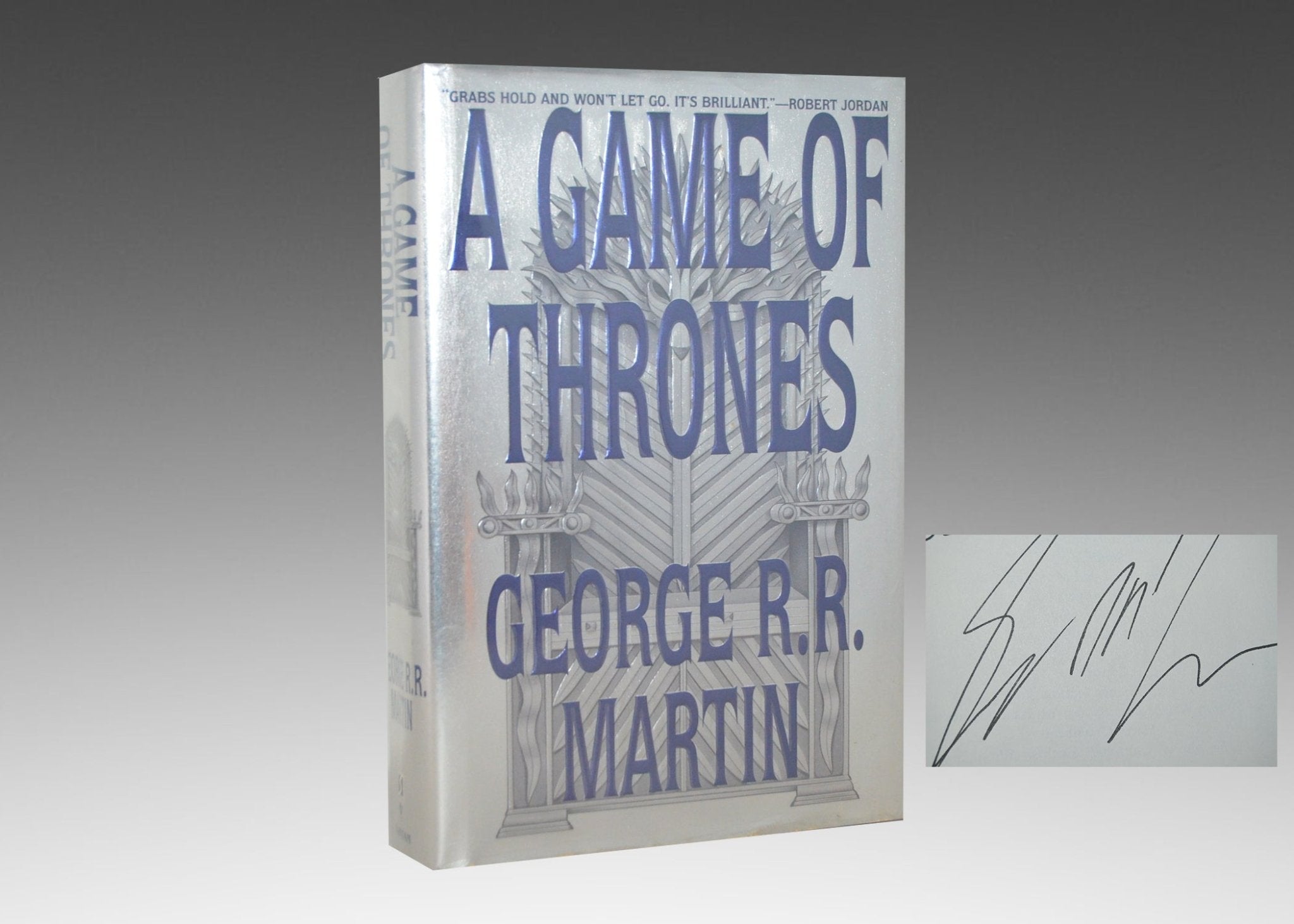 Signed First Edition First Printing – A Game of Thrones by George R. R. Martin 1996 - Brookfield Books