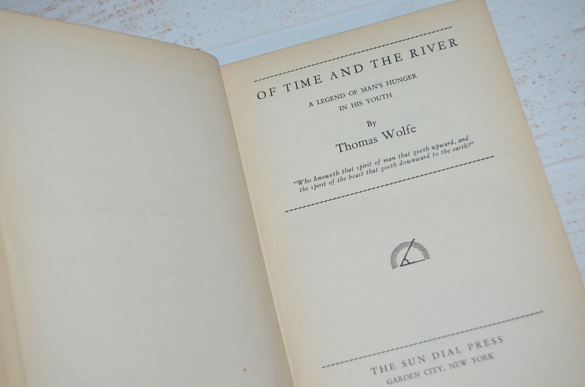 Vintage Thomas Wolfe Set – You Can’t Go Home Again, Of Time & The River, A Stone, A Leaf, A Door - Brookfield Books