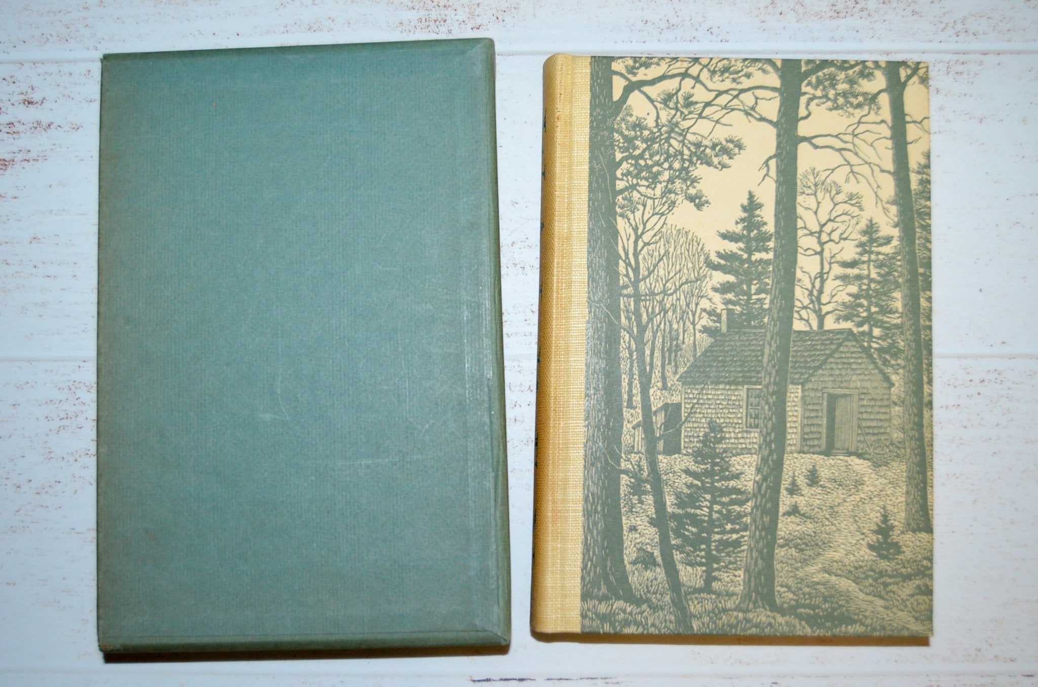 Vintage – Walden by Henry David Thoreau 1939 Engravings - Brookfield Books
