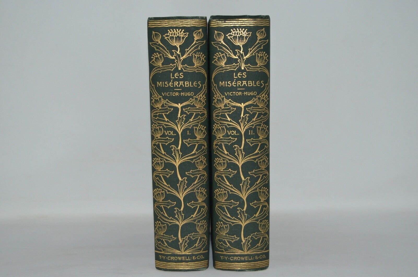 Antique – Les Miserables by Victor Hugo - 1887 - Brookfield Books