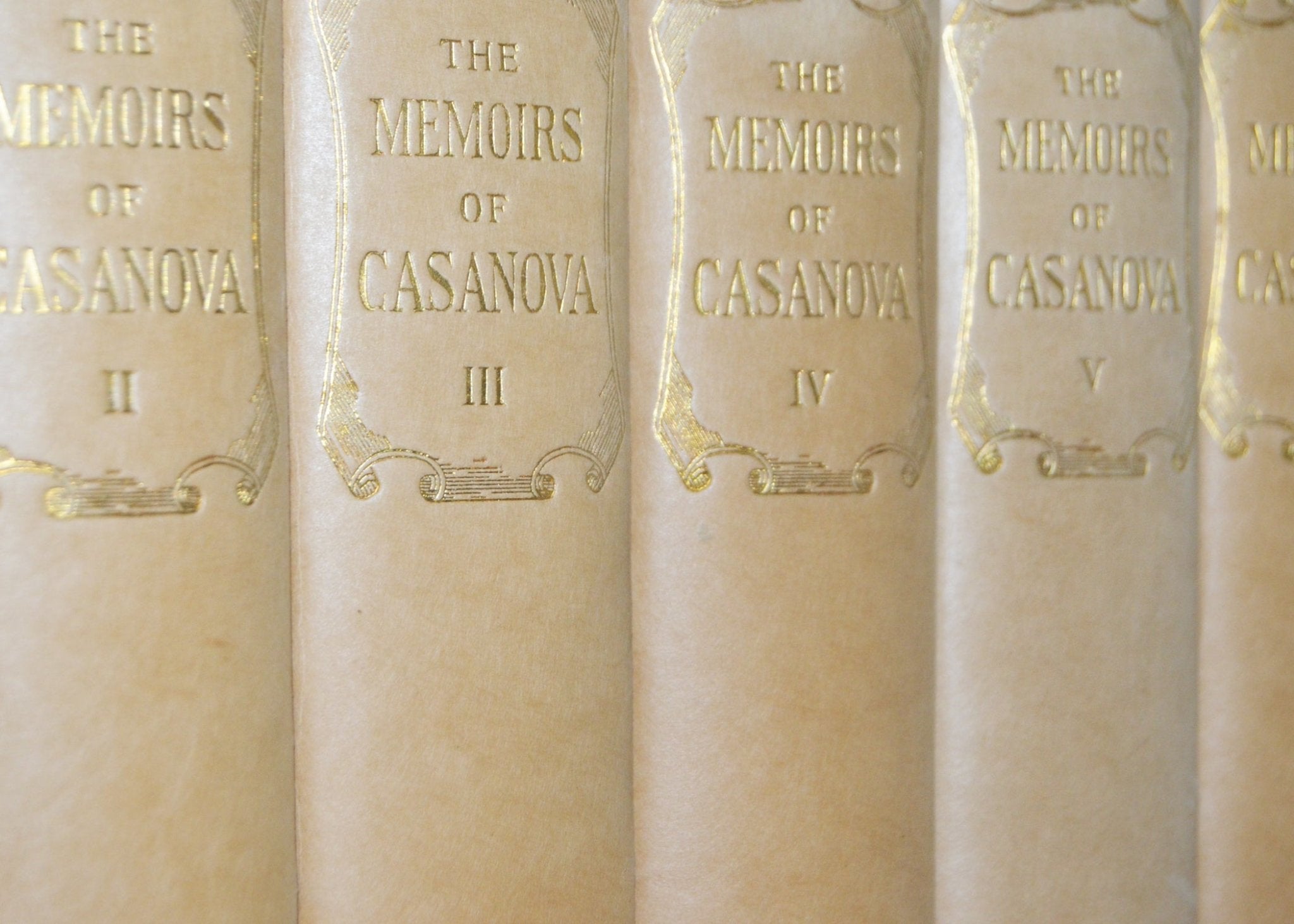 Antique – The Memoirs of Casanova de Seingalt – Venetian Society 1929 - Brookfield Books