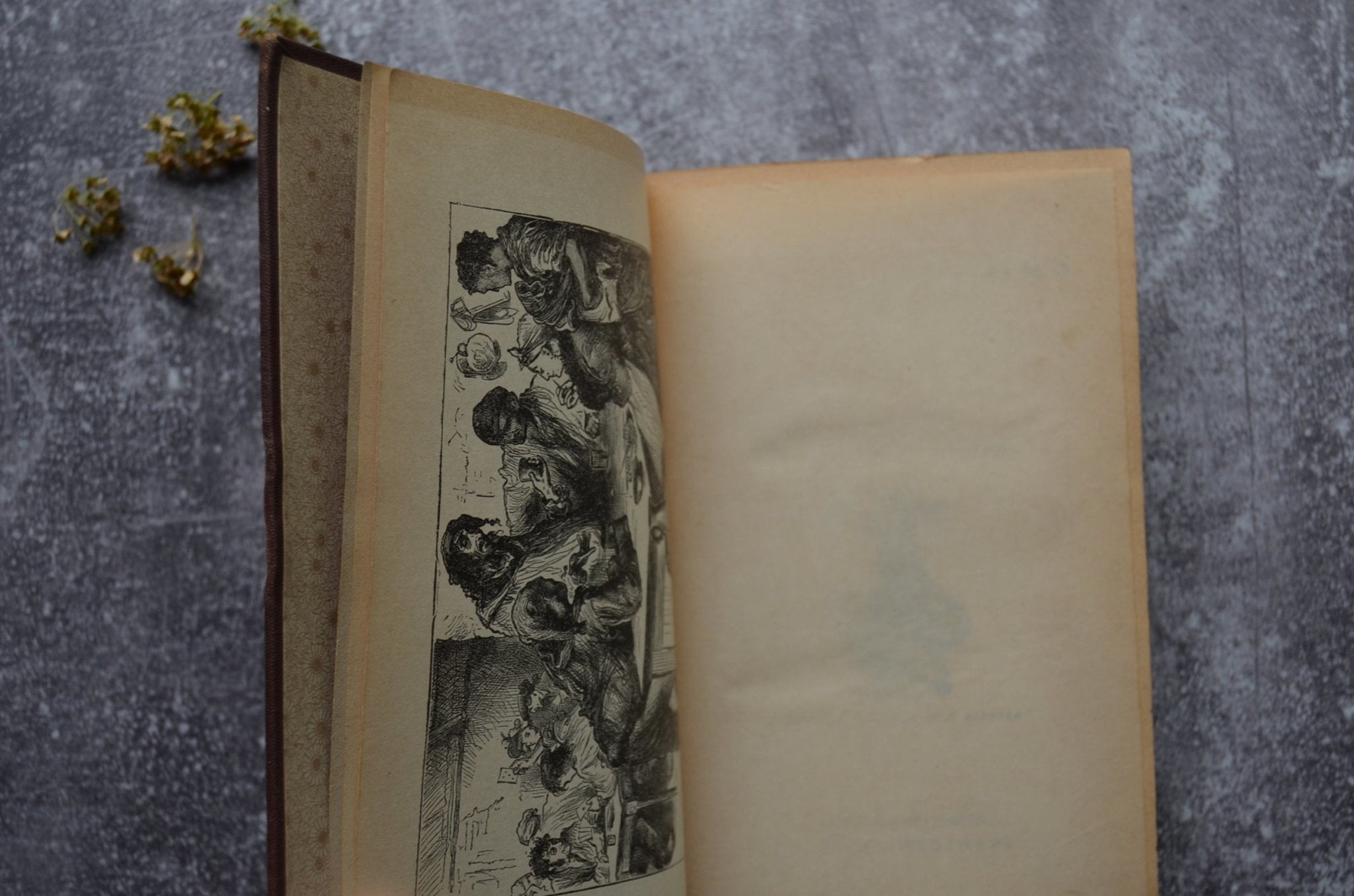 Antique Victorian Binding Set – Brown & Gold – Charles Dickens, Jules Verne, Alexander Dumas - Brookfield Books