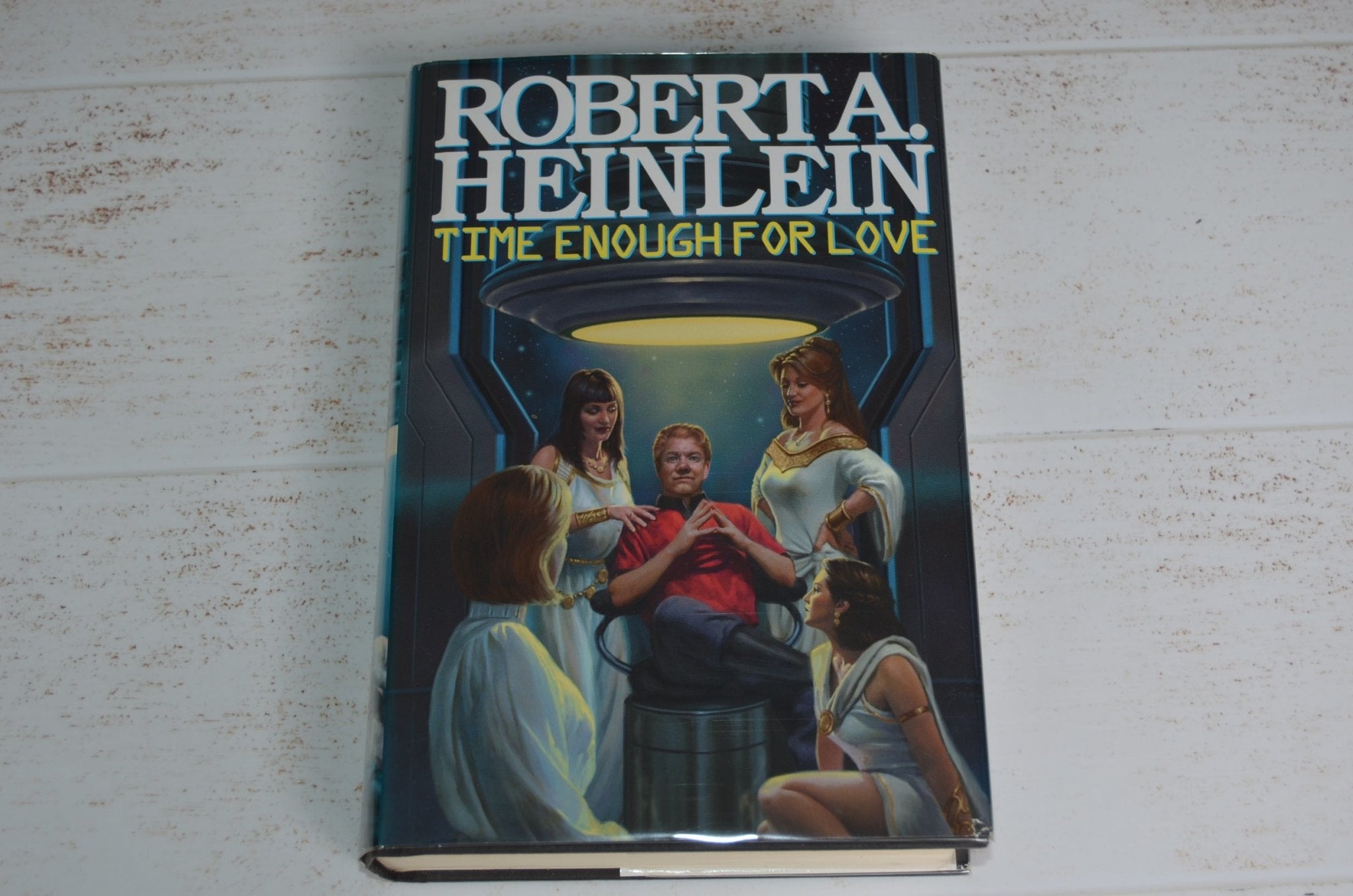 Book Club Edition - Time Enough For Love by Robert Heinlein 1973 - Brookfield Books
