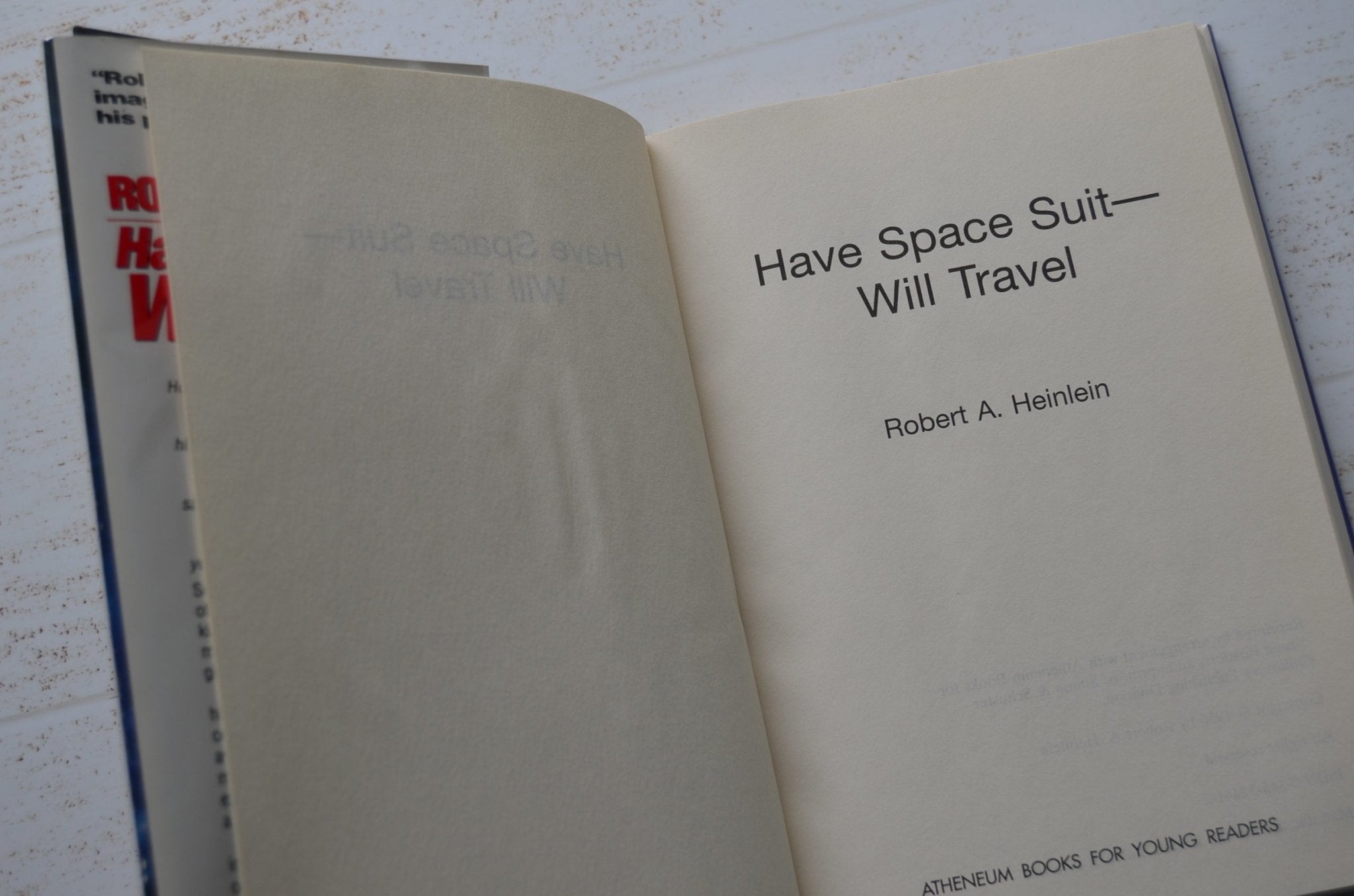 Book Club Editions – Time Enough for Love & Have Spacesuit Will Travel by Robert Heinlein - Brookfield Books