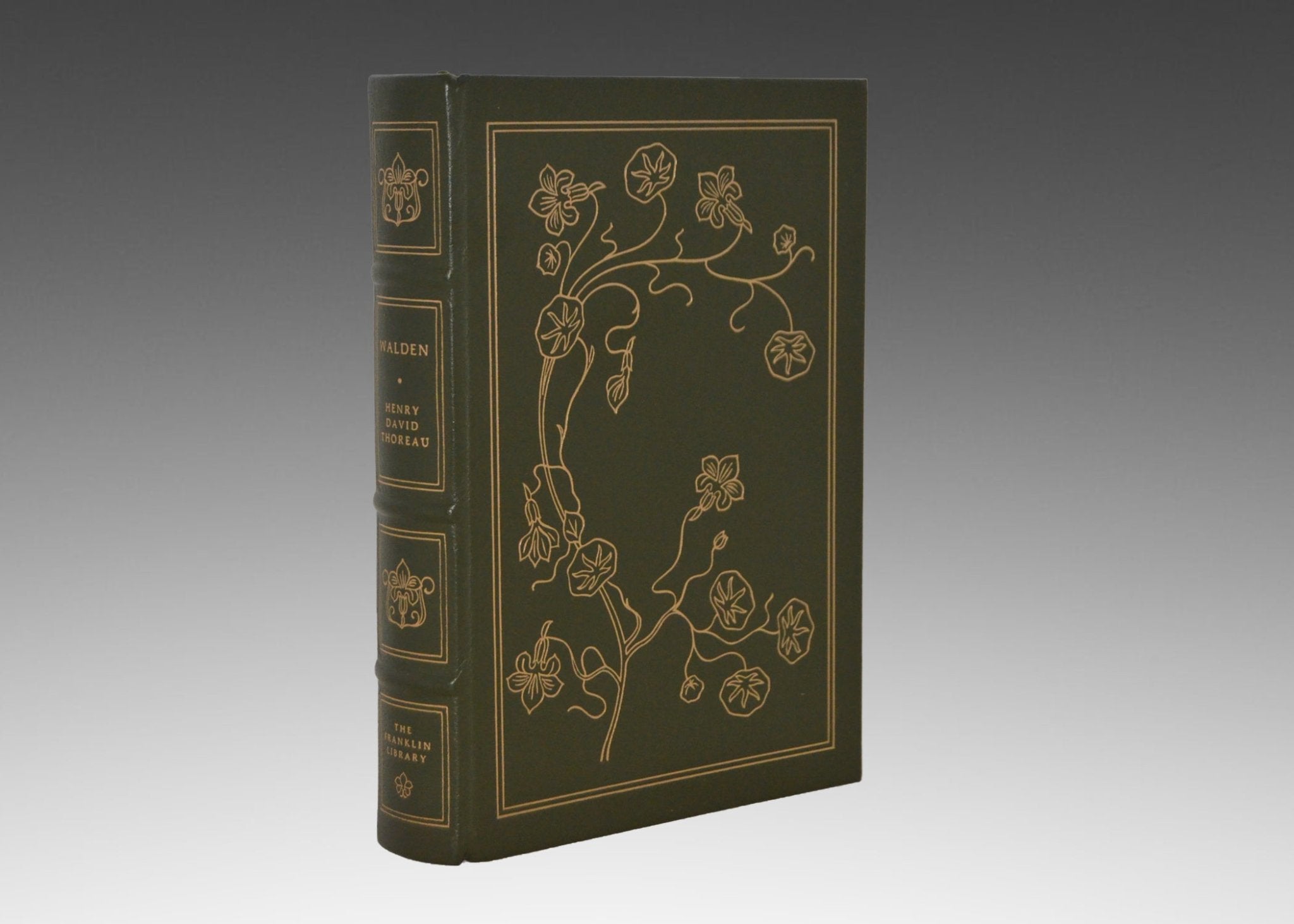 Franklin Library Leather Bound – Walden by Henry David Thoreau 1976 - Brookfield Books