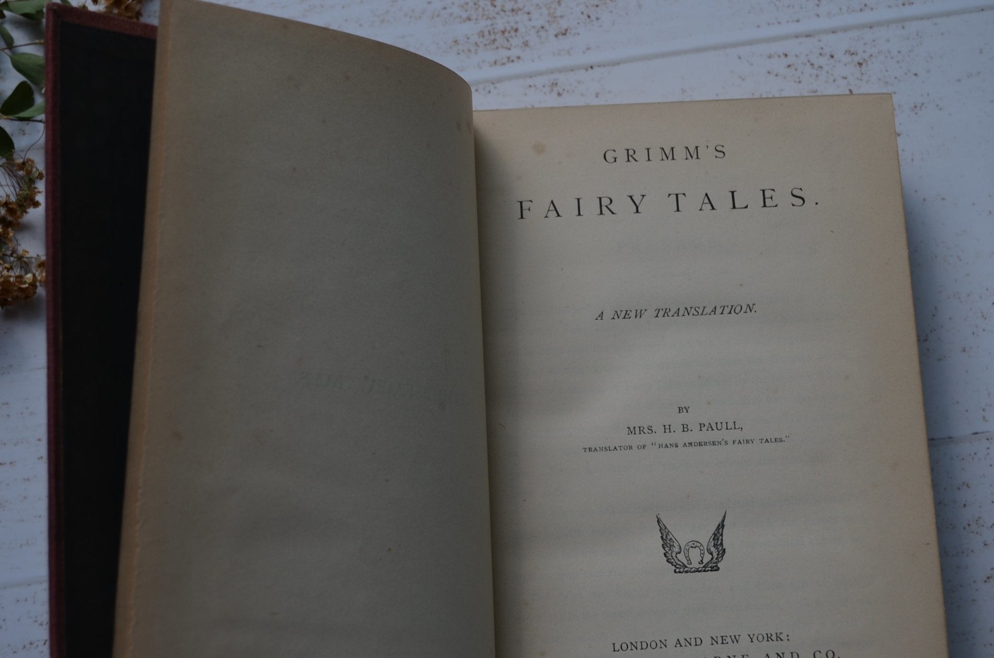 Grimm’s Fairy Tales circa 1892 - Brookfield Books