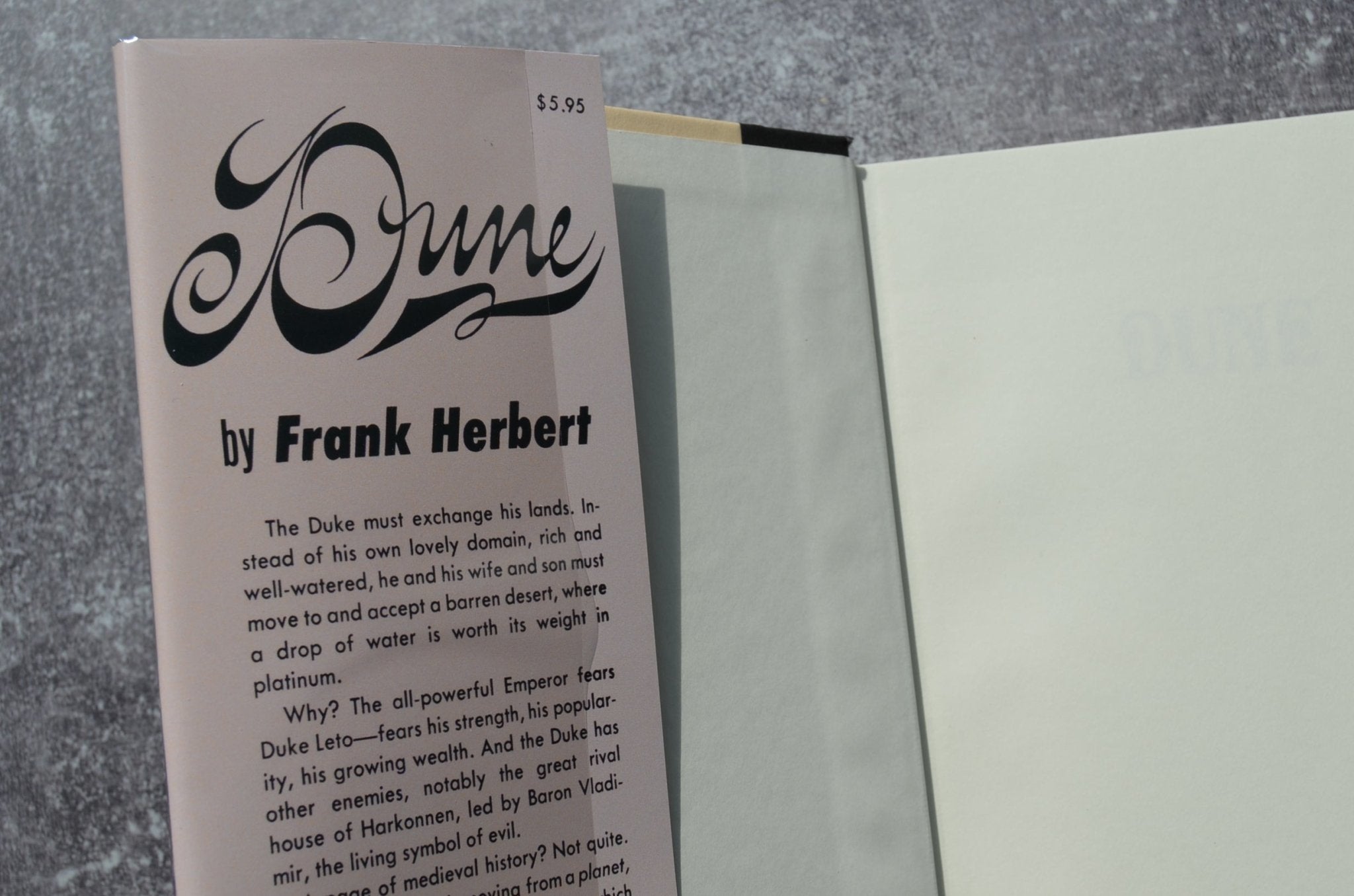 New Edition of Dune by Frank Herbert in a Facsimile First Edition Dust Jacket - Brookfield Books