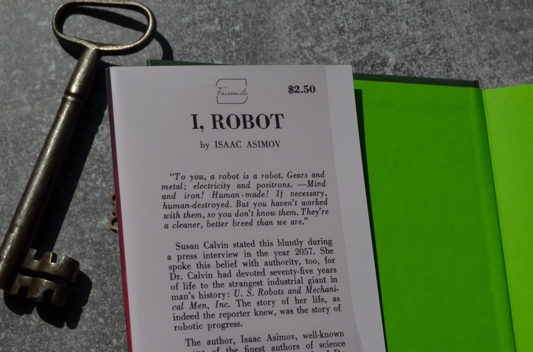New Edition of I, Robot by Isaac Asimov in a Facsimile First Edition Dust Jacket - Brookfield Books