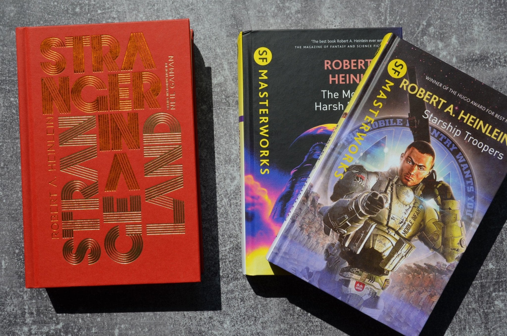 New Editions of Robert Heinlein Science Fiction Masterworks in Facsimile First Edition Dust Jackets - Brookfield Books