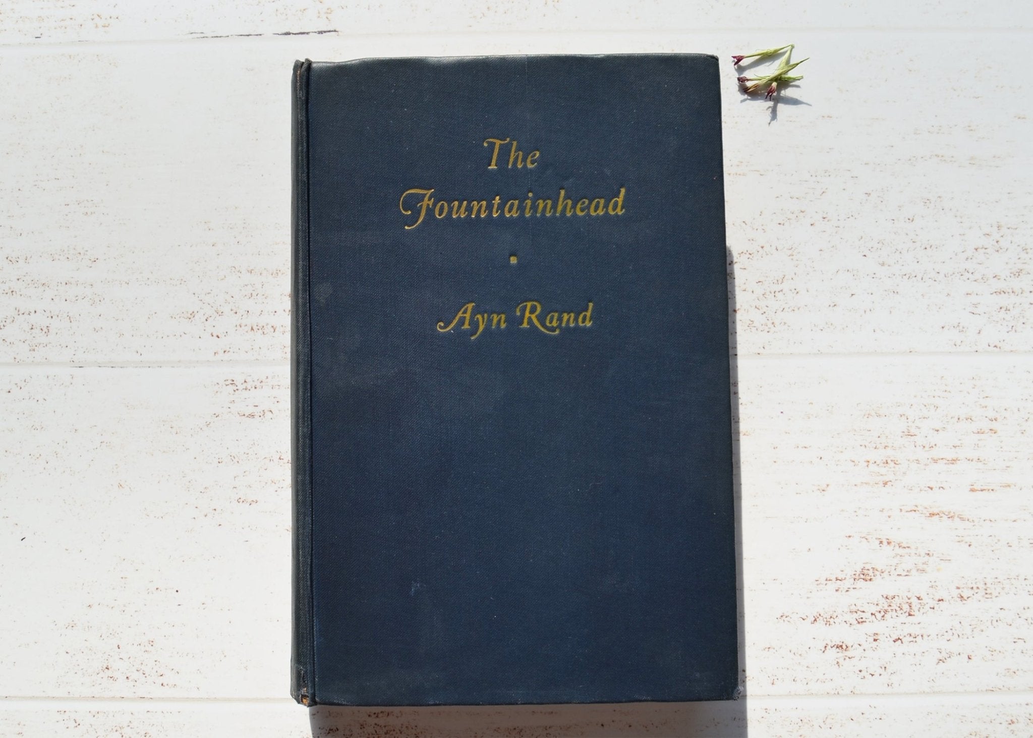 Sixth Printing – The Fountainhead by Ayn Rand 1943 - Brookfield Books