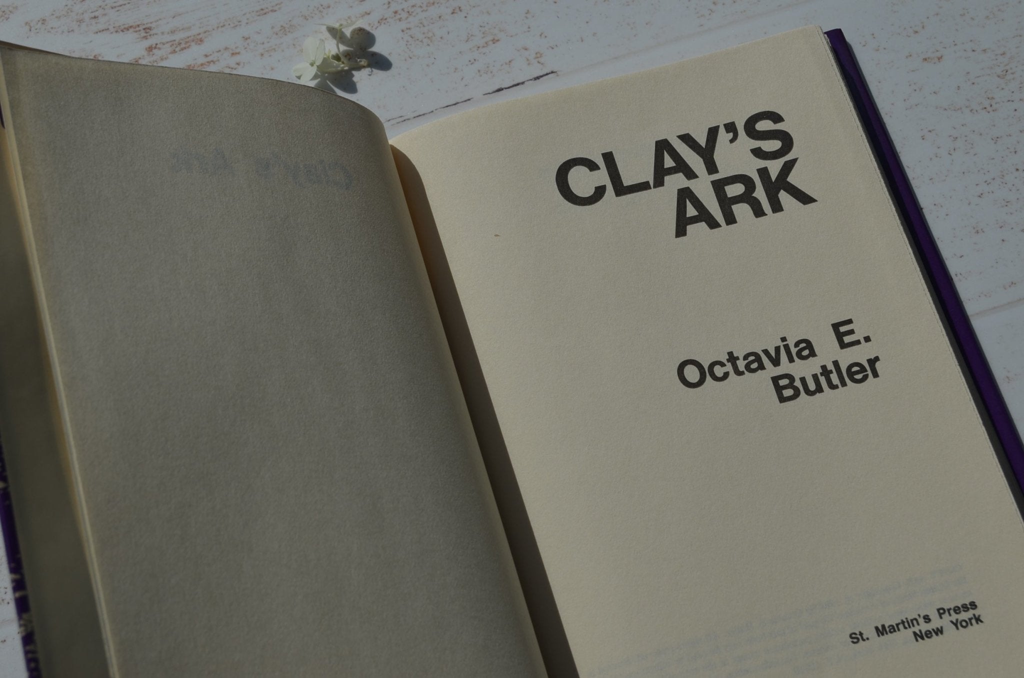 Vintage Book Club Edition – Clay’s Ark by Octavia Butler 1984 - Brookfield Books