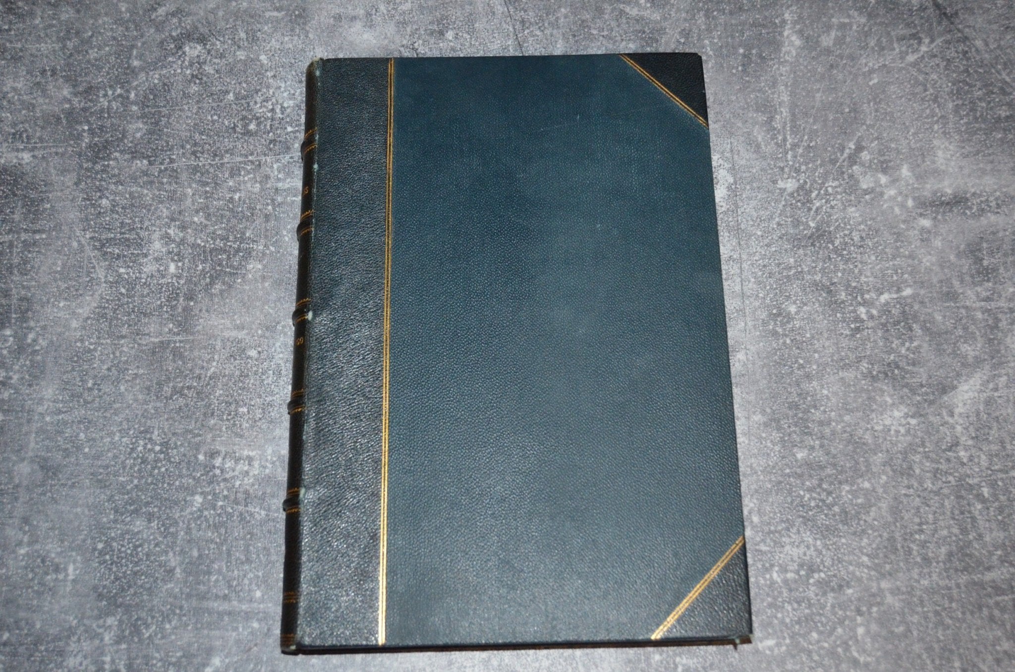5 Volume Antique Leather Bound – Les Misérables by Victor Hugo 1862 - Oversize 11" x 8" - Brookfield Books