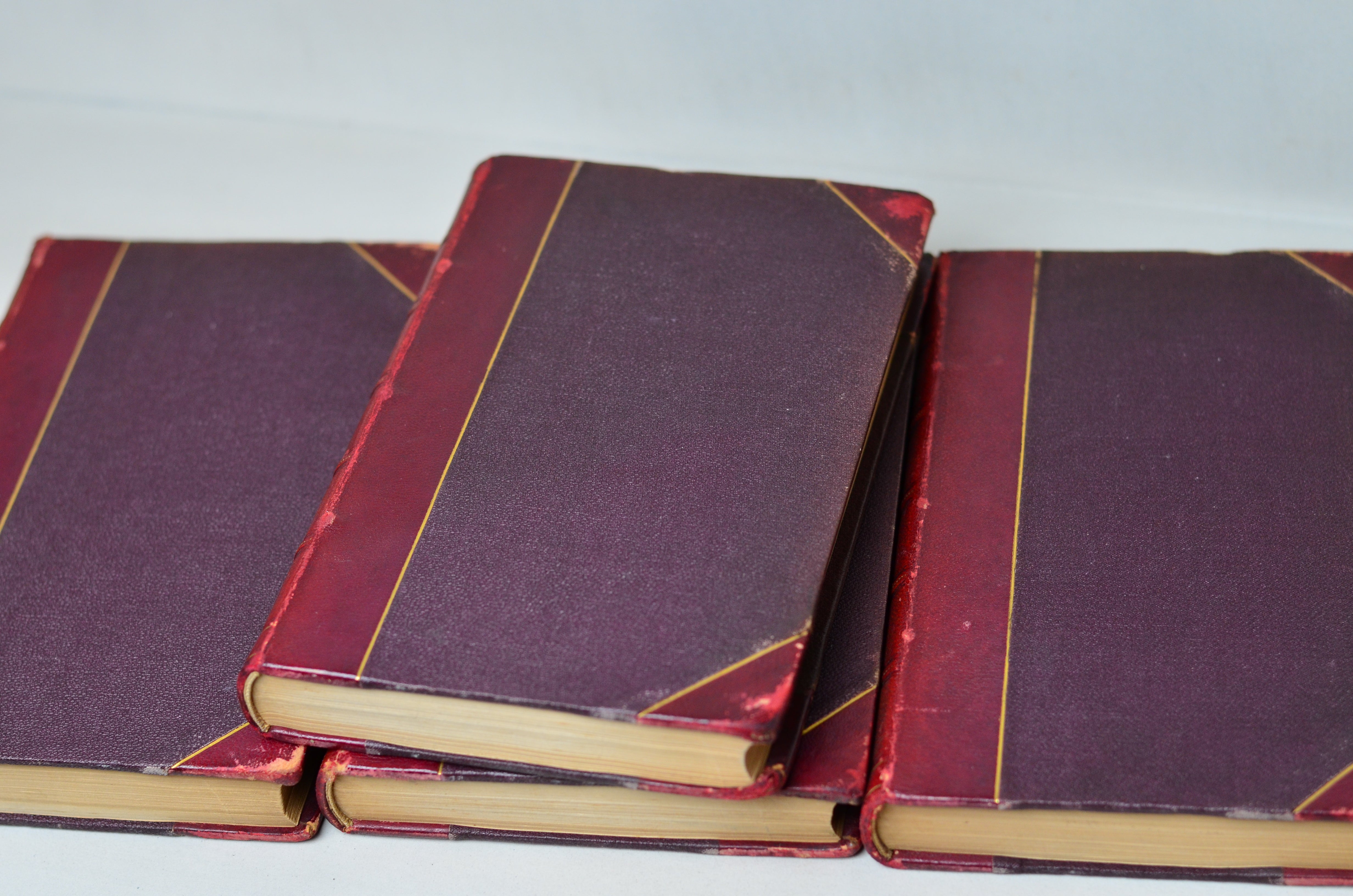 Antique Leather Bound Life of Samuel Johnson by James Boswell 1826