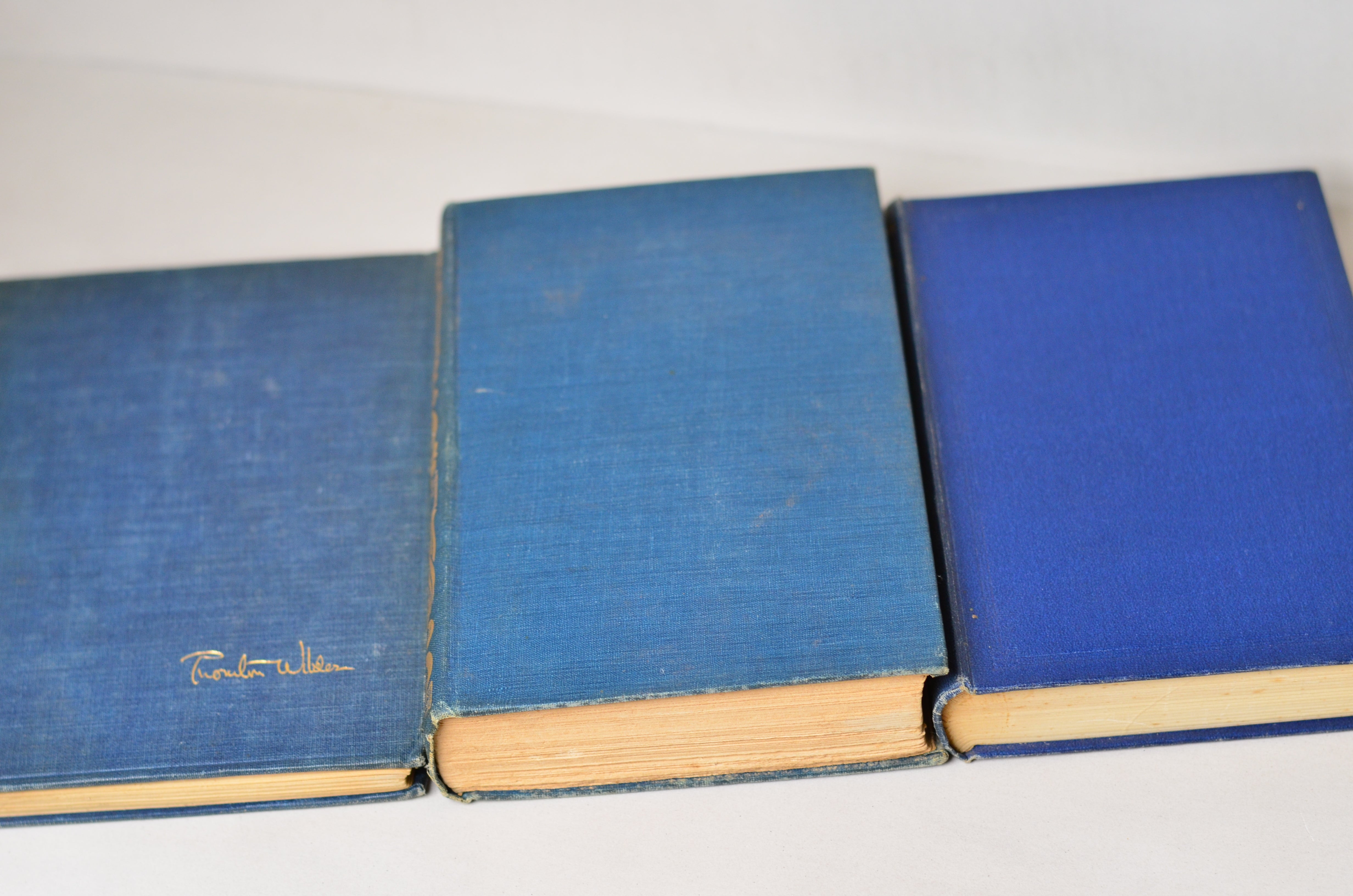 Blue Antique Cloth Book Set – 6 Books, Winston Churchill
