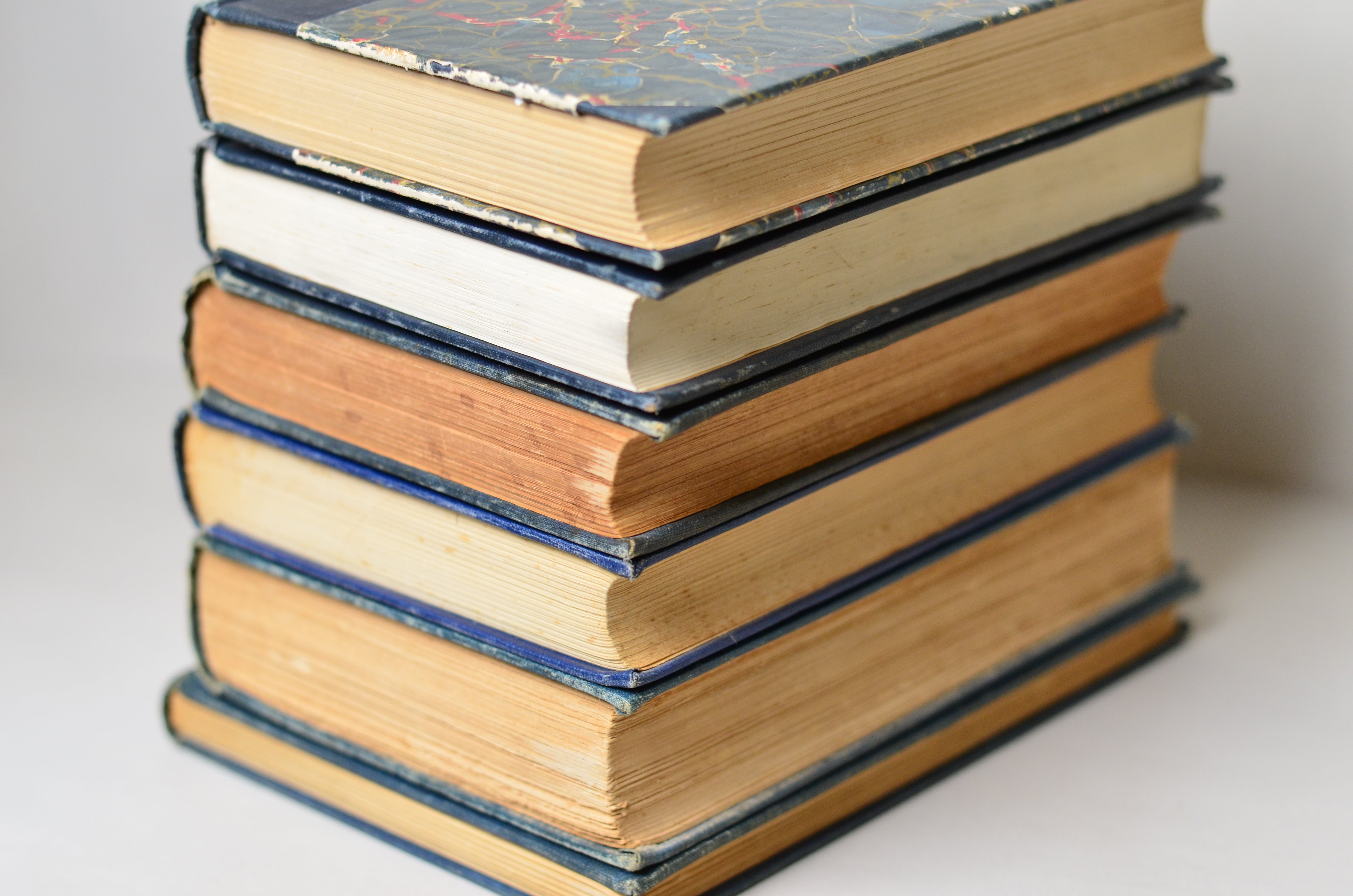 Blue Antique Cloth Book Set – 6 Books, Winston Churchill