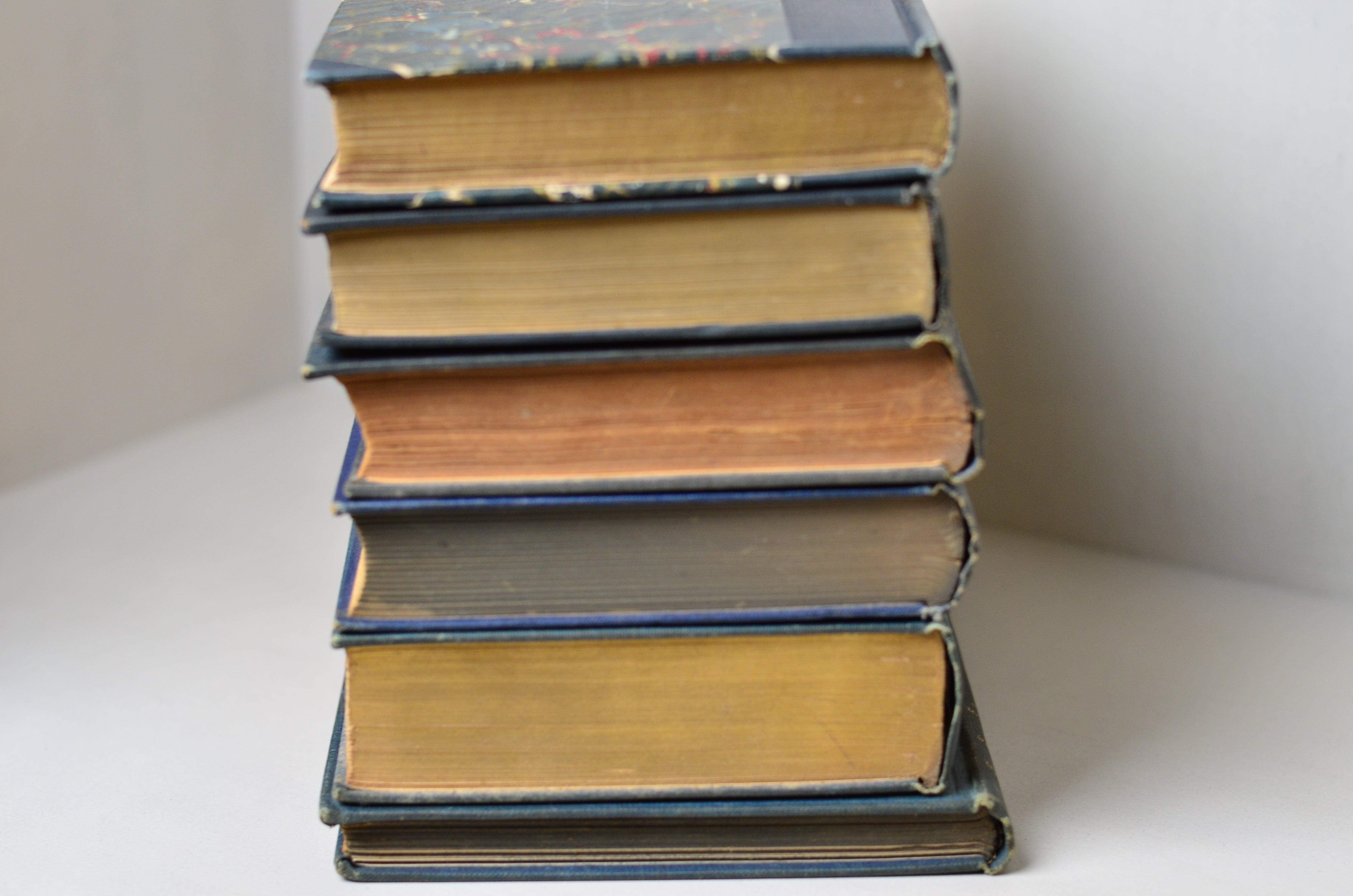 Blue Antique Cloth Book Set – 6 Books, Winston Churchill