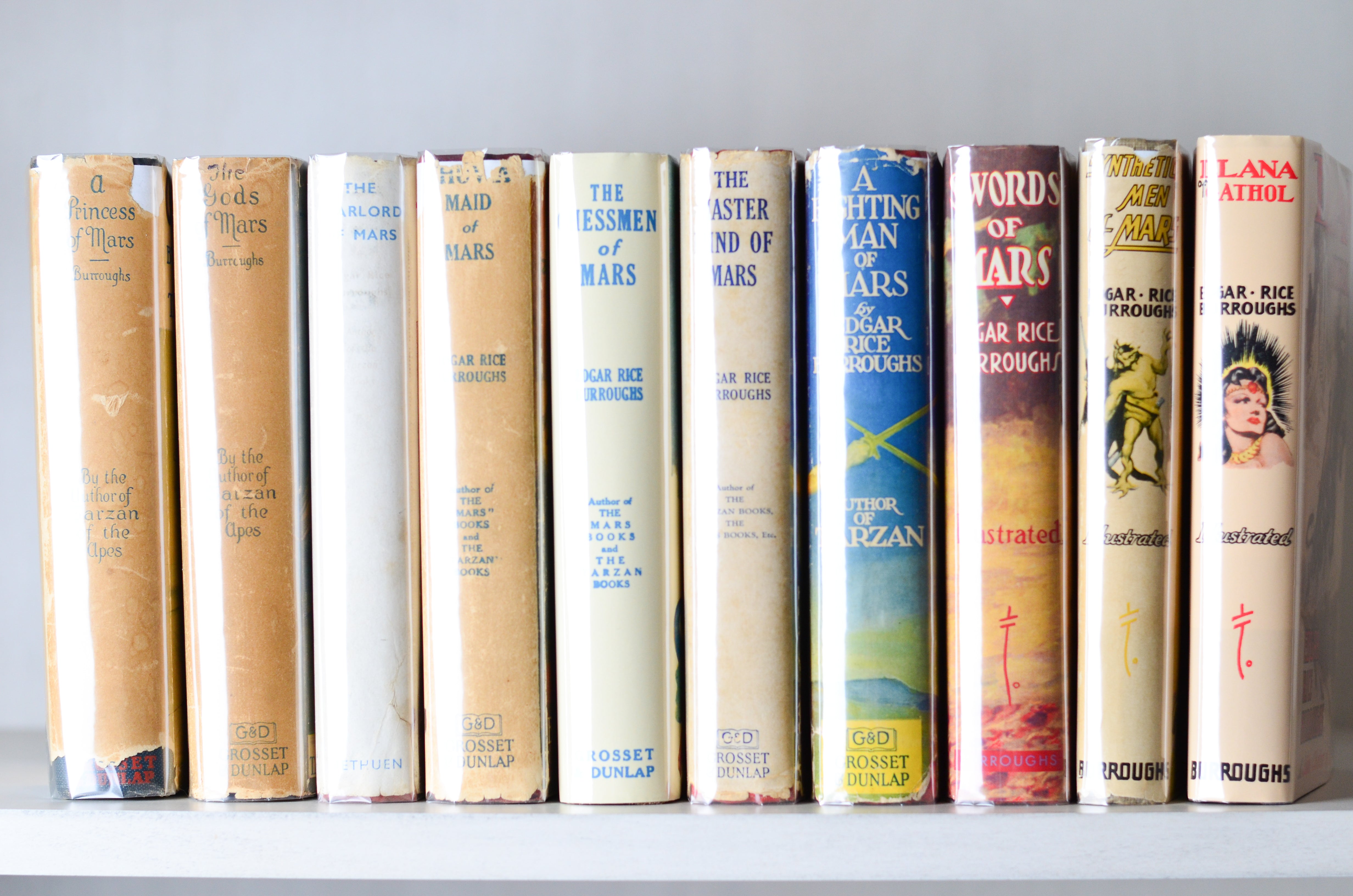 Complete Barsoom Martian Series by Edgar Rice Burroughs 1917-1948 - John Carter of Mars
