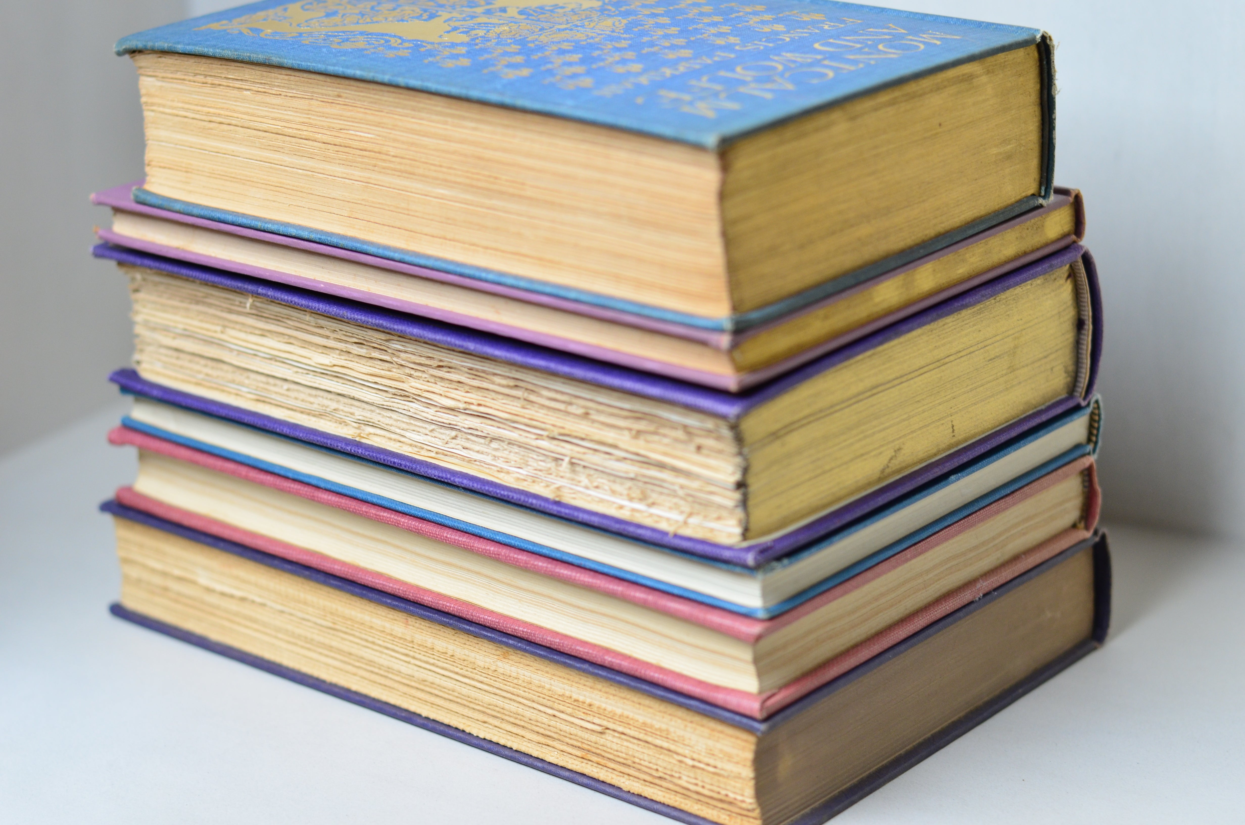 Pastel Antique Cloth Book Set – 6 Books, Royal Lovers and Mistresses