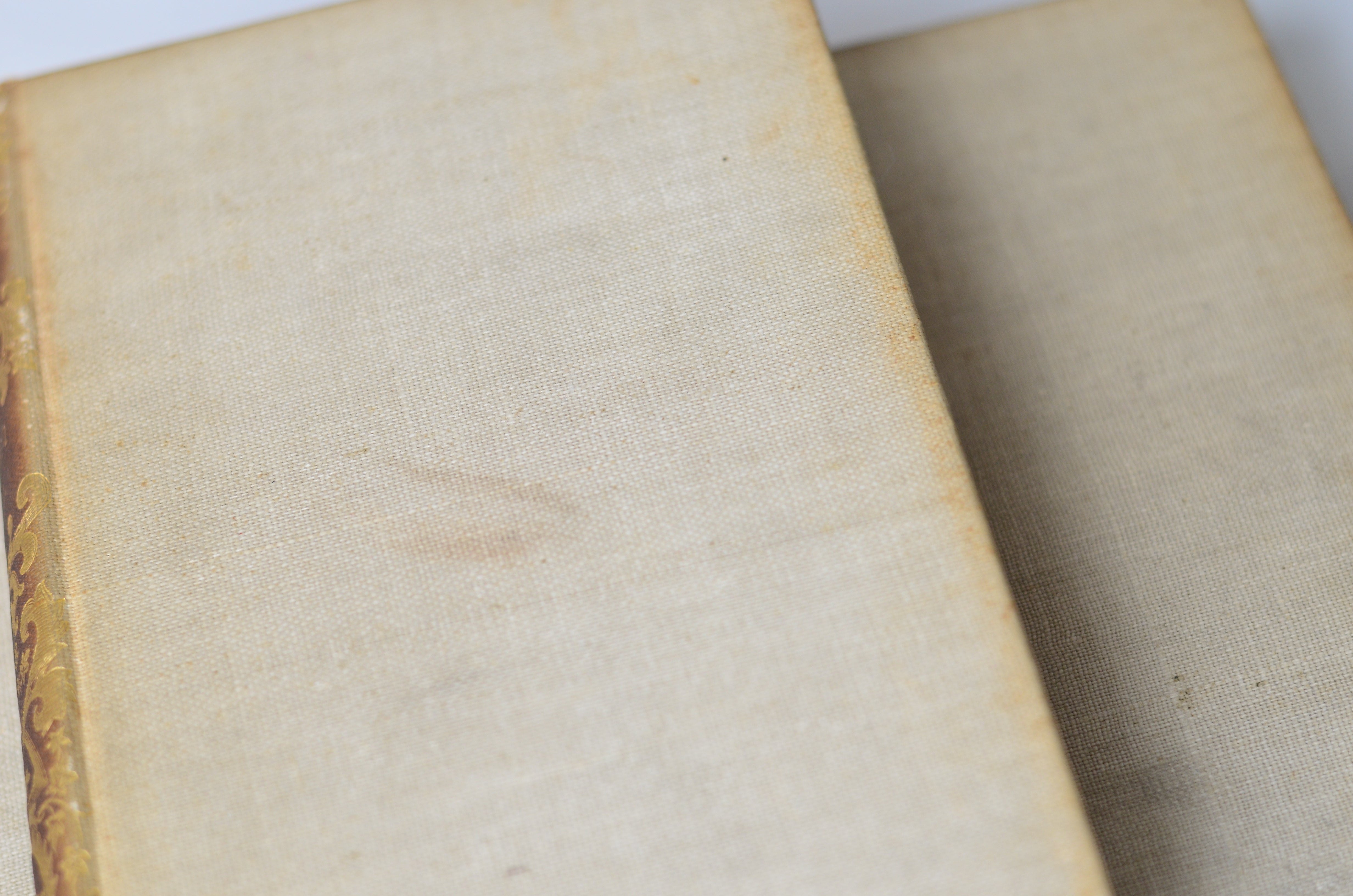 Dark Brown Antique Cloth Book Set – 5 Books, Edward Bulwer Lytton