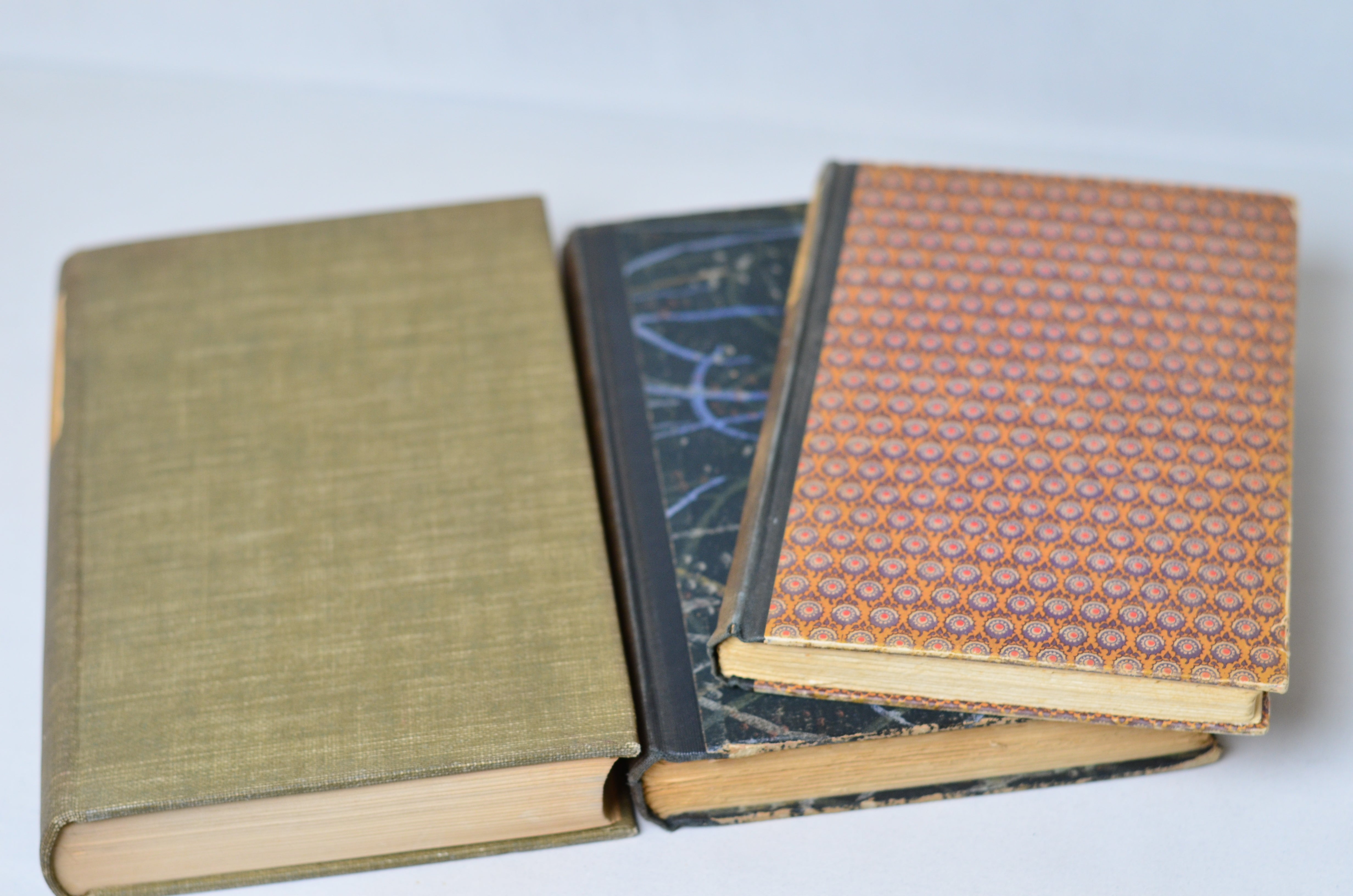 Light Brown Antique Cloth Book Set – 7 Books, T. E. Lawrence