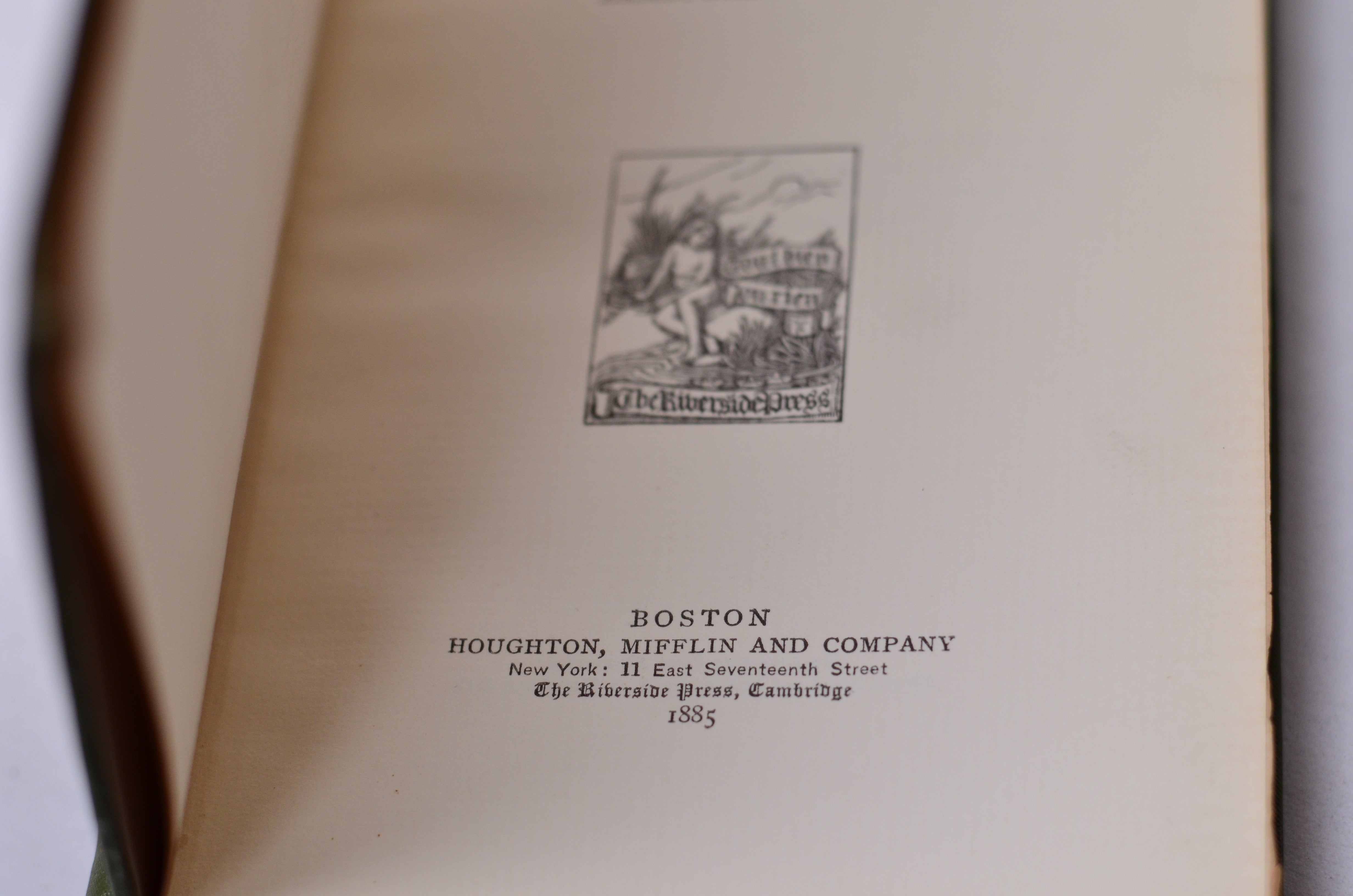 Antique Decorative Binding Birds in the Bush by Bradford Torrey 1885