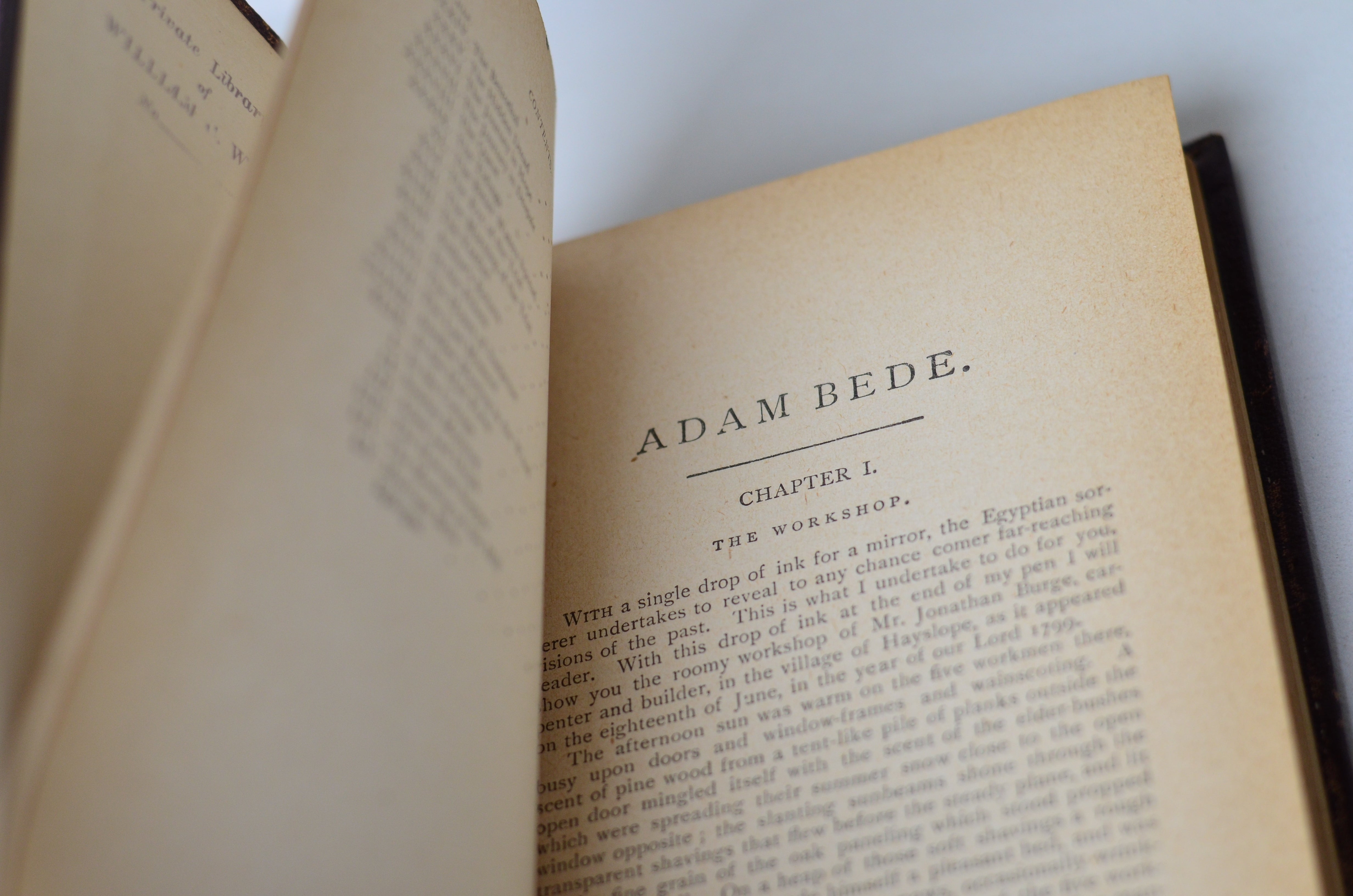 Antique Adam Bede by George Eliot 1884