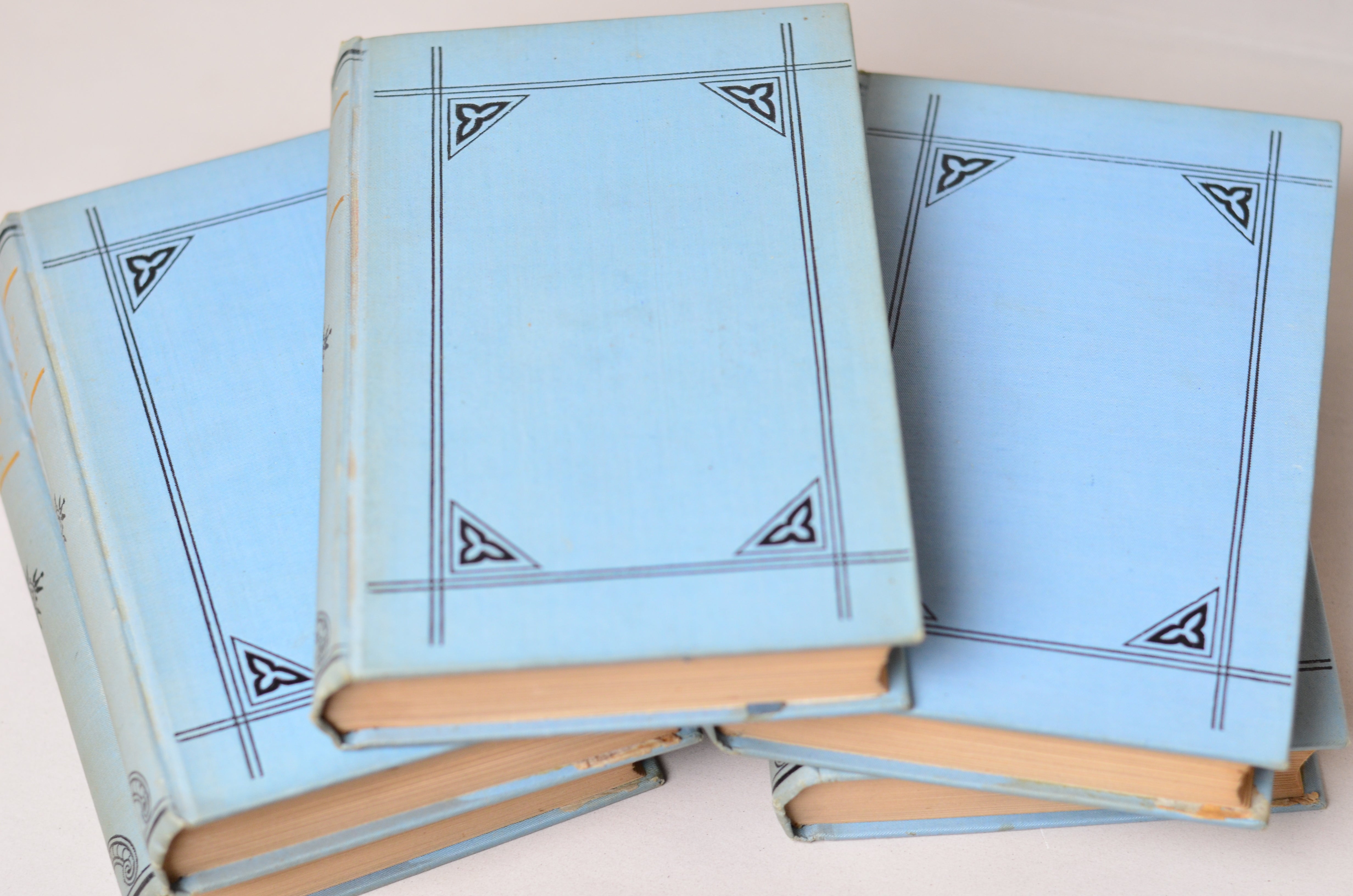 Blue Antique Cloth Book Set – 5 Books, William Wilberforce Newton
