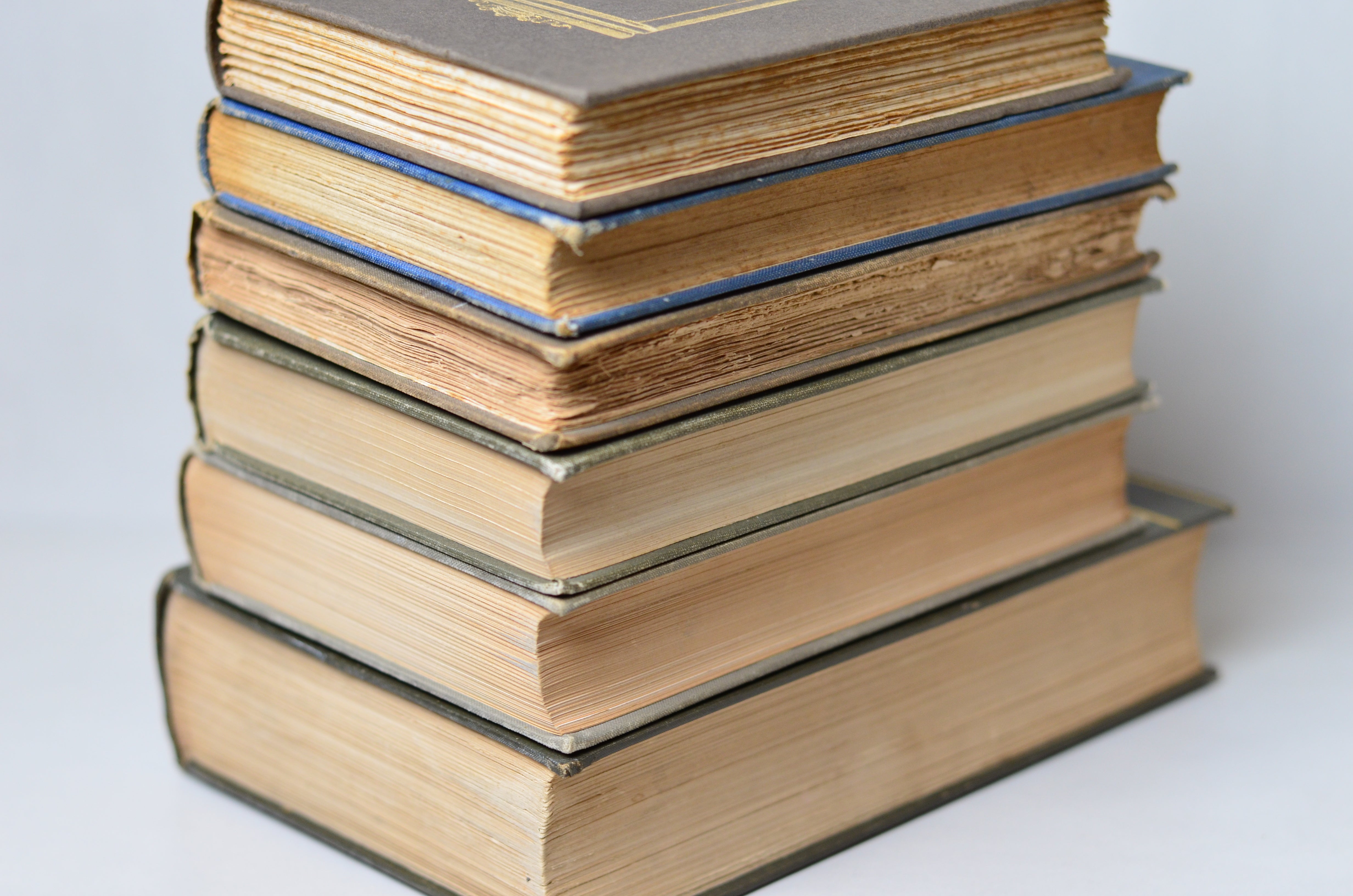 Gray Antique Cloth Book Set – 6 Books, Rudyard Kipling
