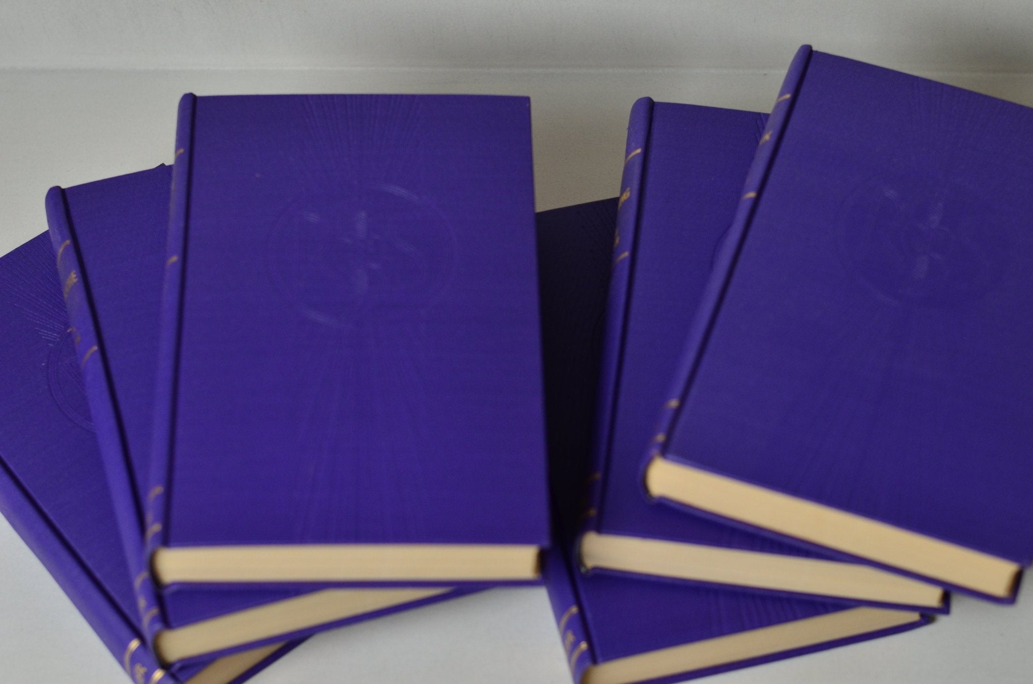 Antique Cloth Bound Book Decor - Purple, Rafael Sabatini - Brookfield Books
