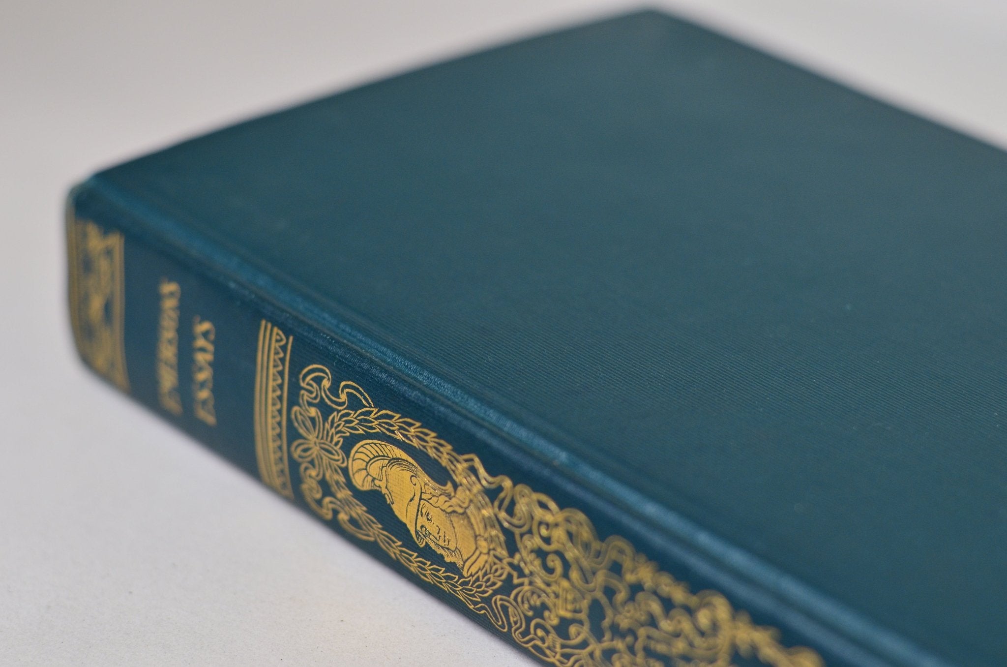 Antique Cloth Bound Essays by Ralph Waldo Emerson c. 1900 - Self Reliance, Nature - Brookfield Books