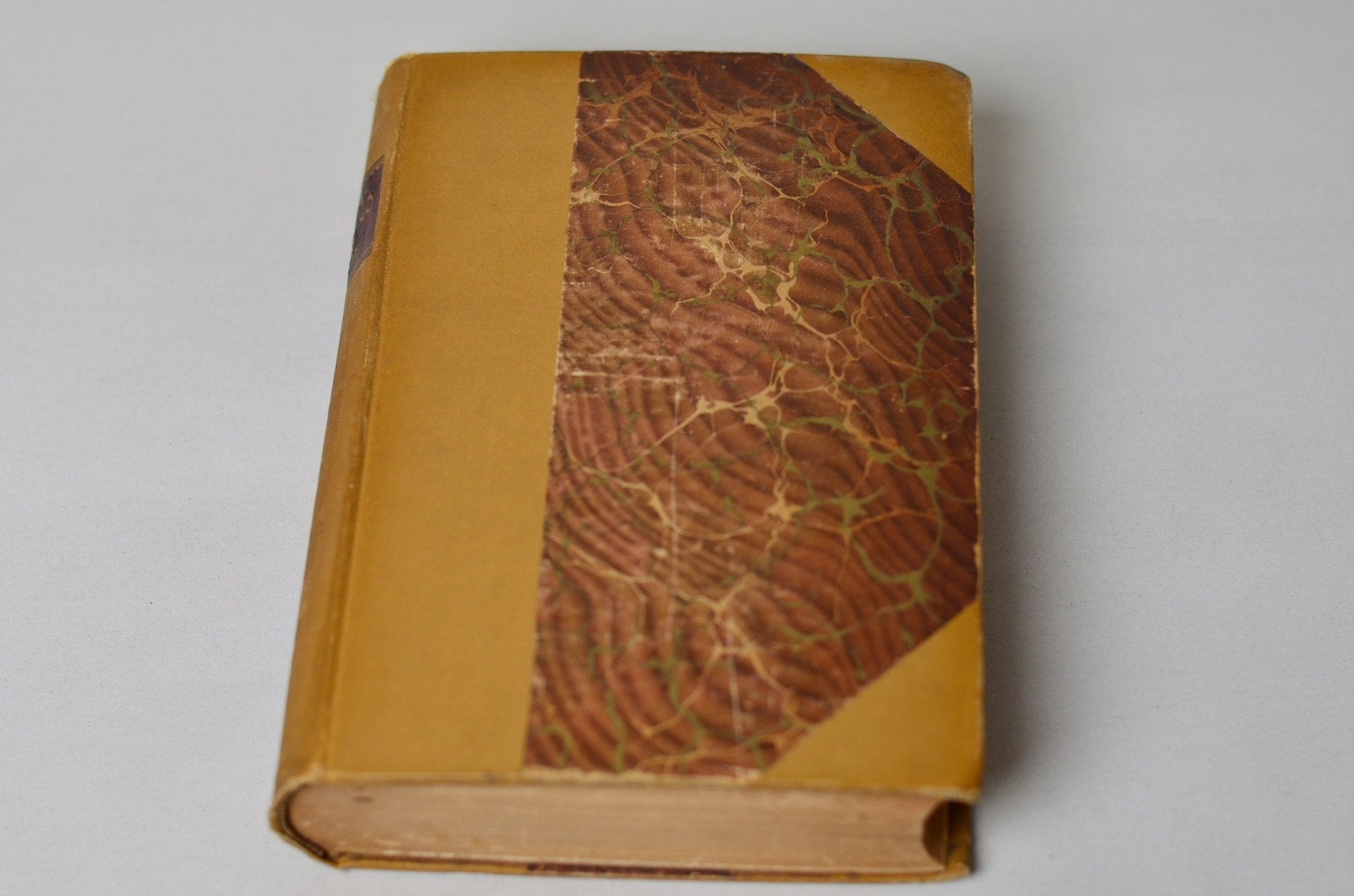 Antique Cloth Bound Poetical Works of Geoffrey Chaucer c. 1897 - Canterbury Tales - Brookfield Books