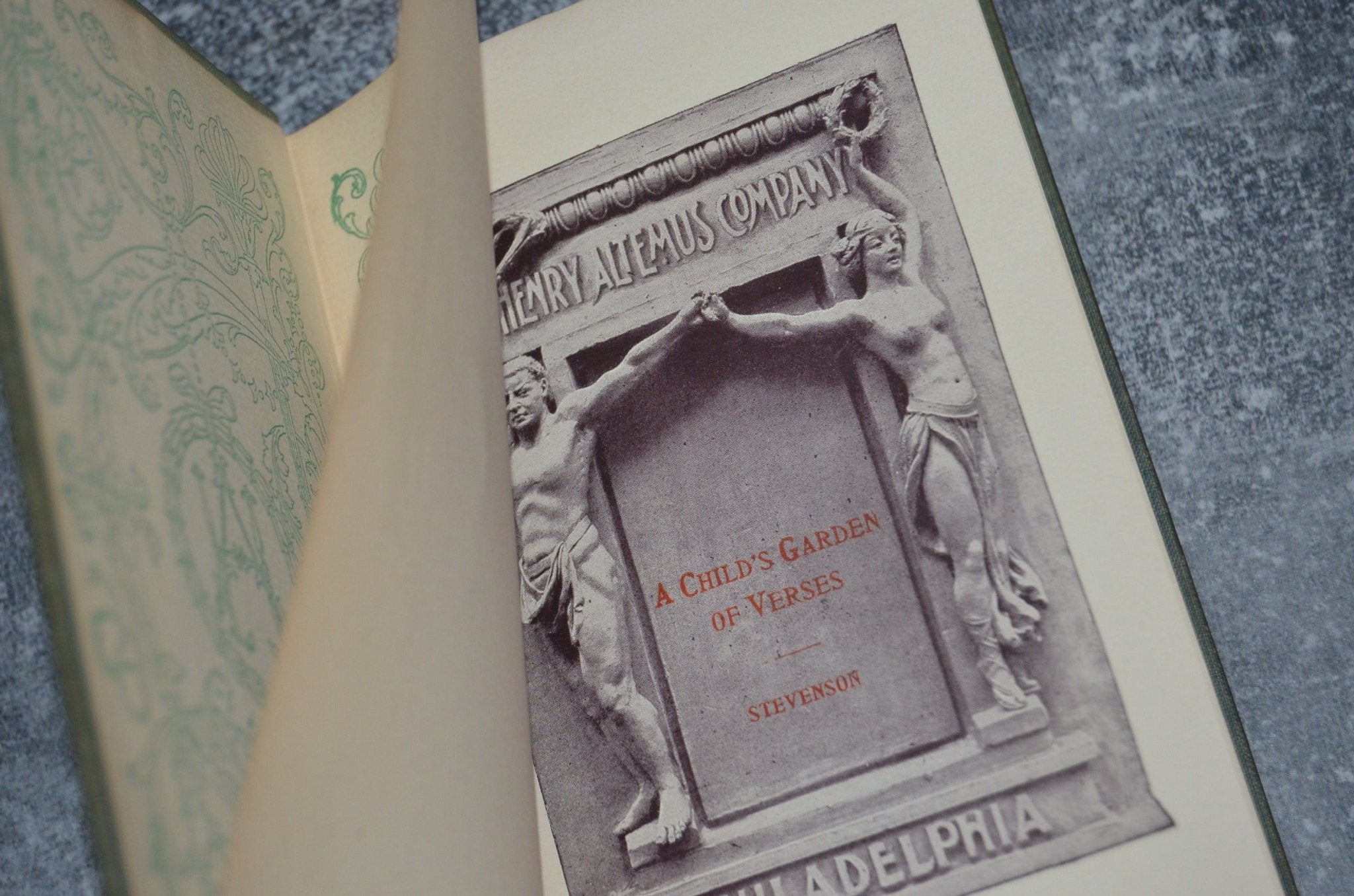 Antique Decorative A Child’s Garden of Verses by Robert Louis Stevenson - Brookfield Books