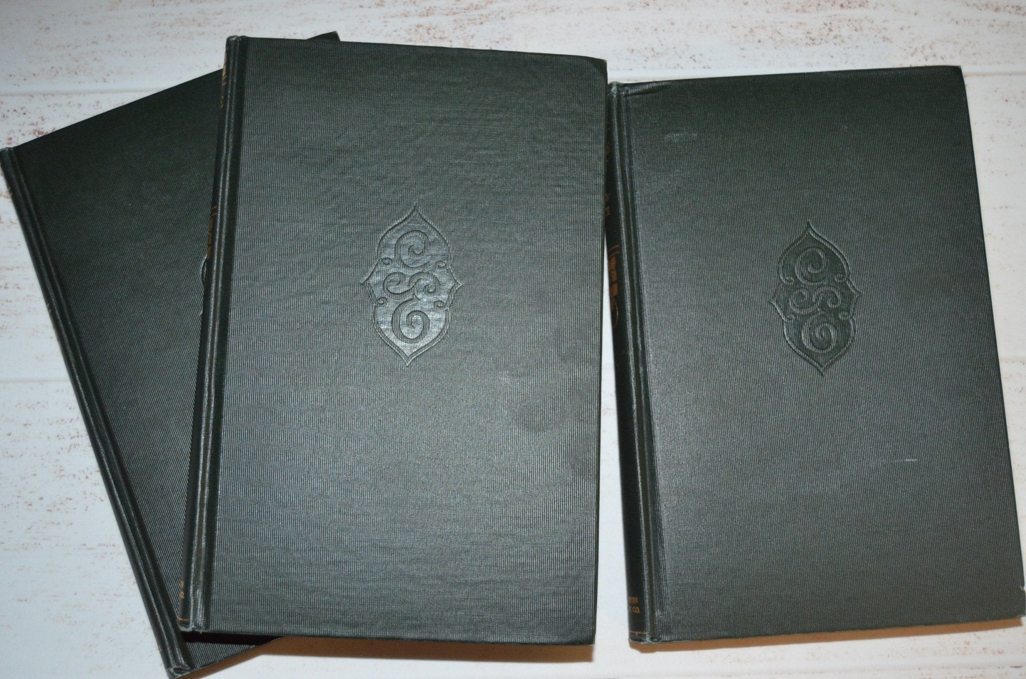 Antique Decorative Cloth Bound Complete Writings of George Eliot 1907 - Brookfield Books