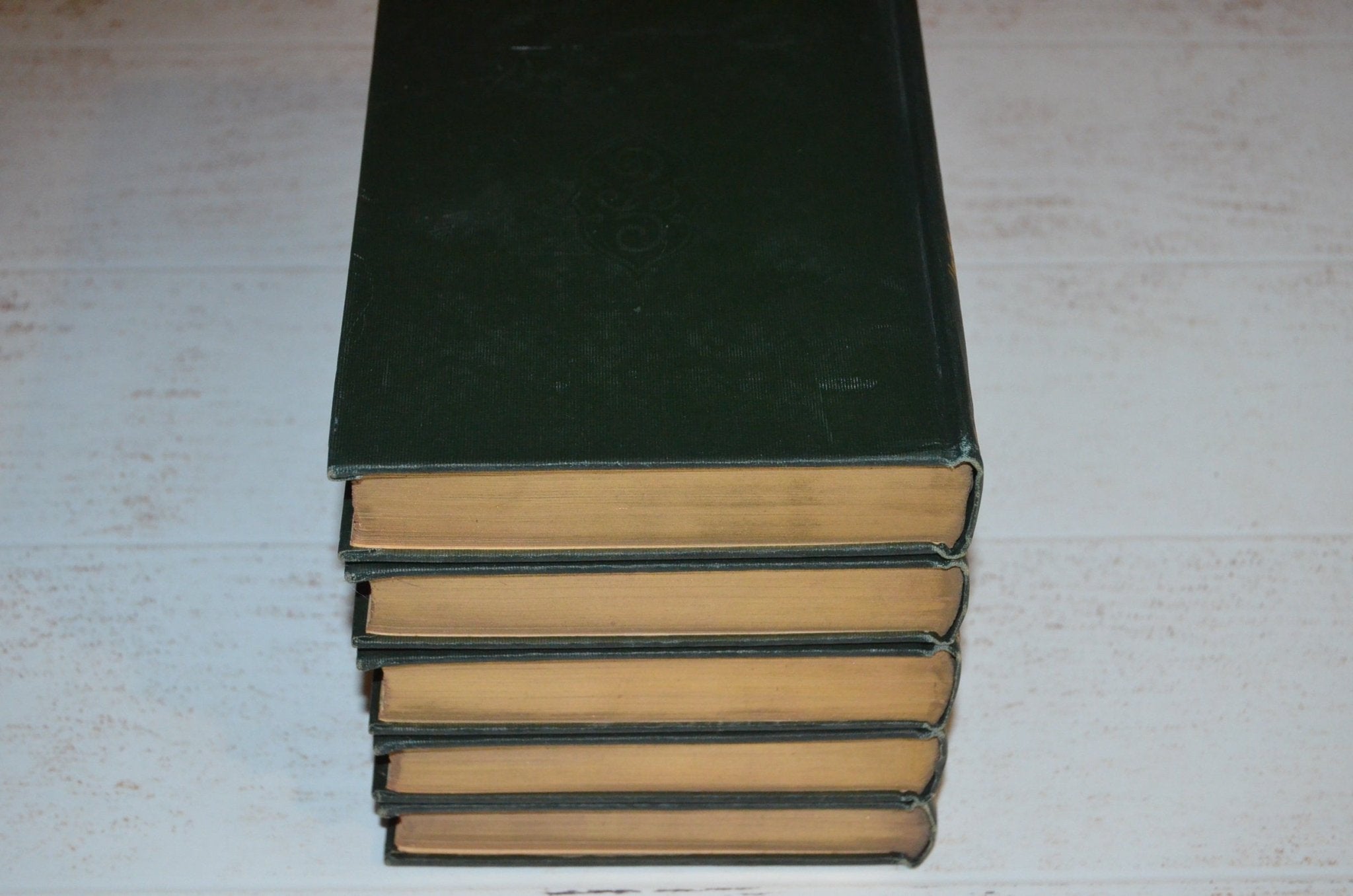 Antique Decorative Cloth Bound Complete Writings of George Eliot 1907 - Brookfield Books