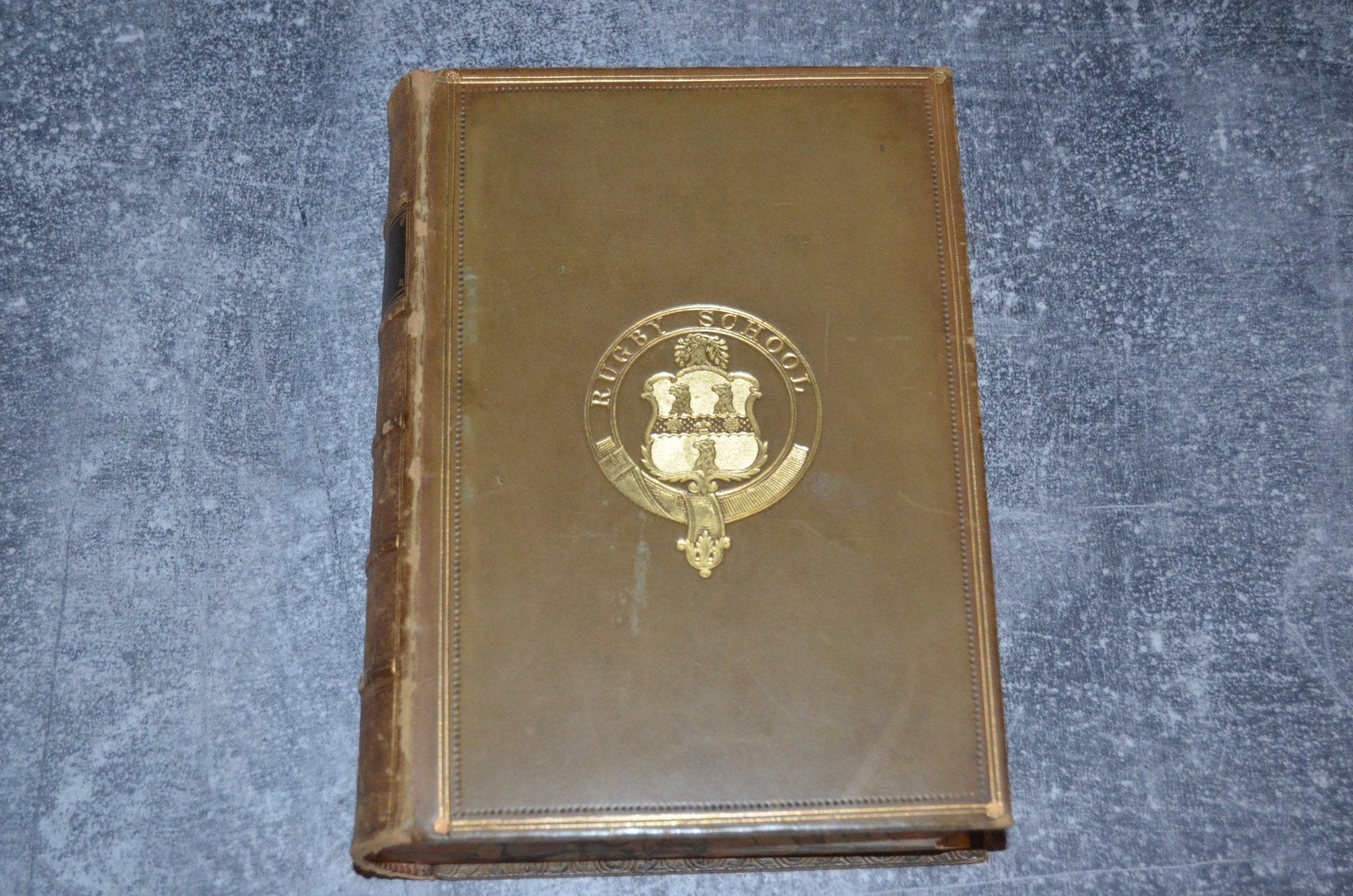 Antique Fine Leather Bound Poems of Sir Walter Scott 1898 - Brookfield Books