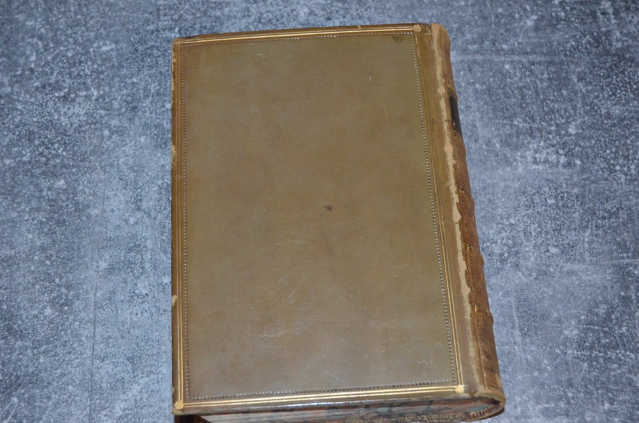 Antique Fine Leather Bound Poems of Sir Walter Scott 1898 - Brookfield Books