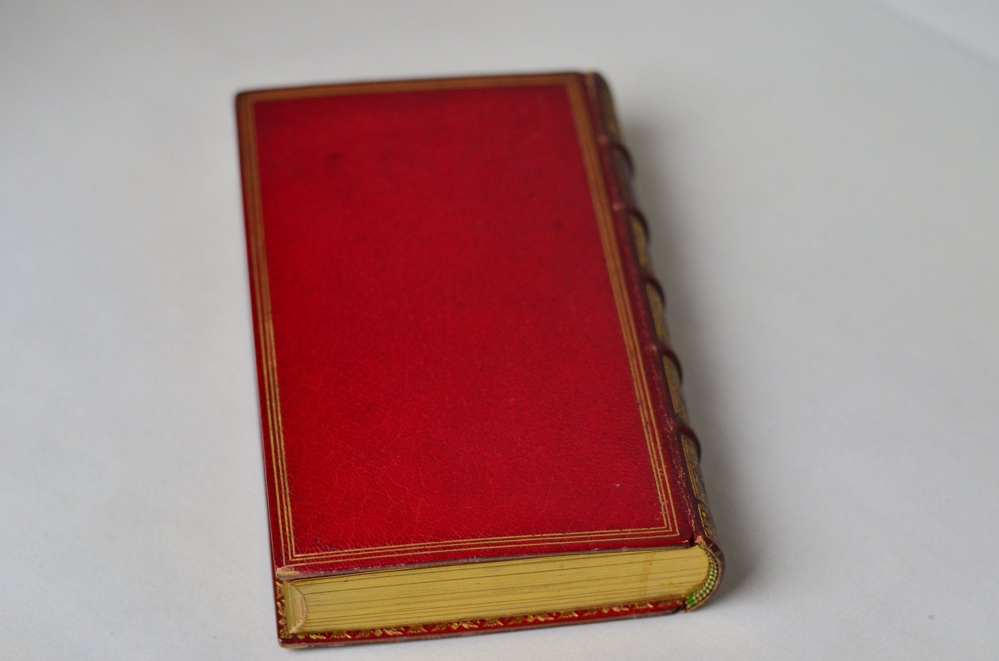 Antique Fine Leather Bound Tom Jones by Henry Fielding 1836, Volume I - Brookfield Books
