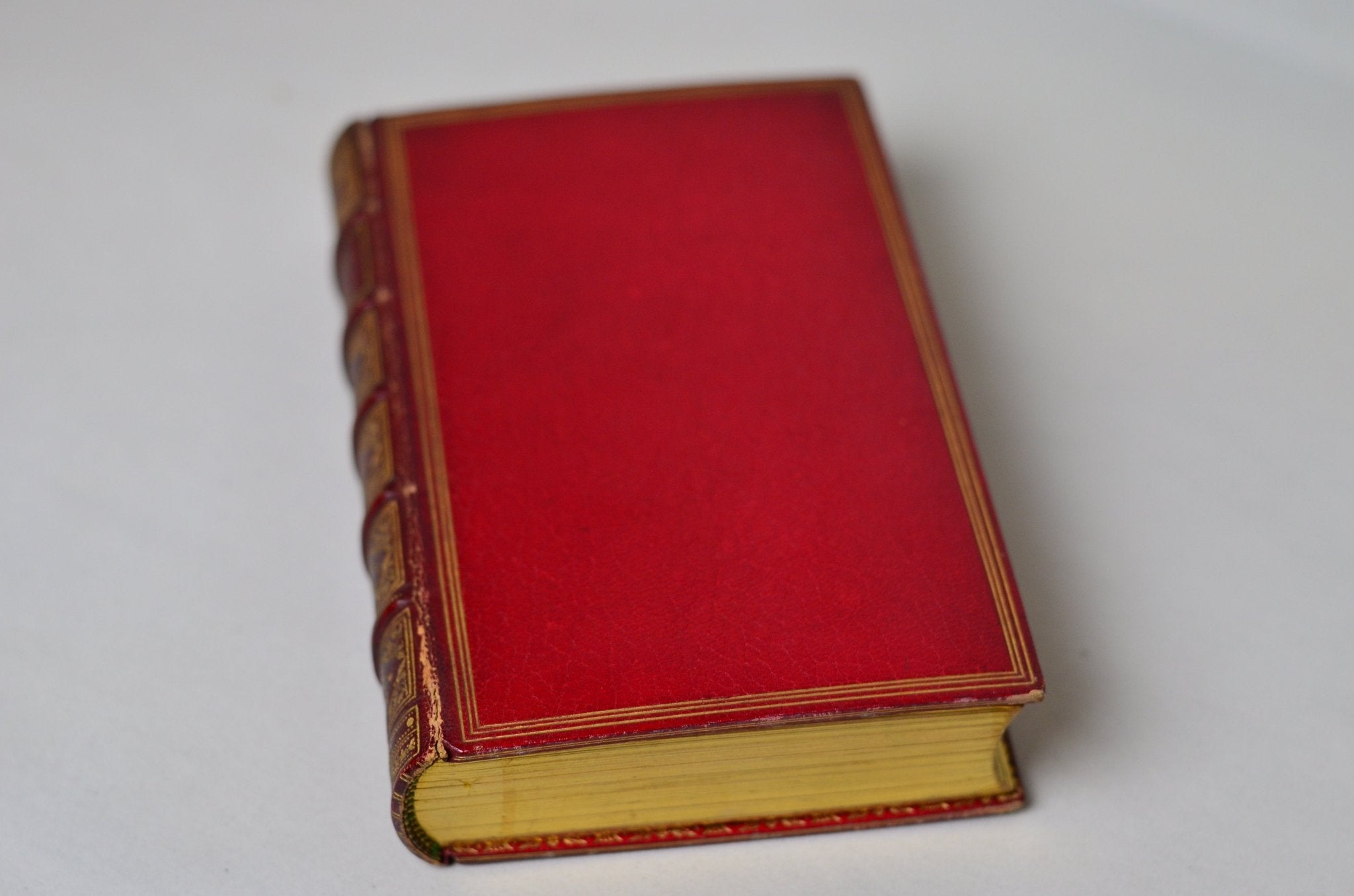 Antique Fine Leather Bound Tom Jones by Henry Fielding 1836, Volume I - Brookfield Books
