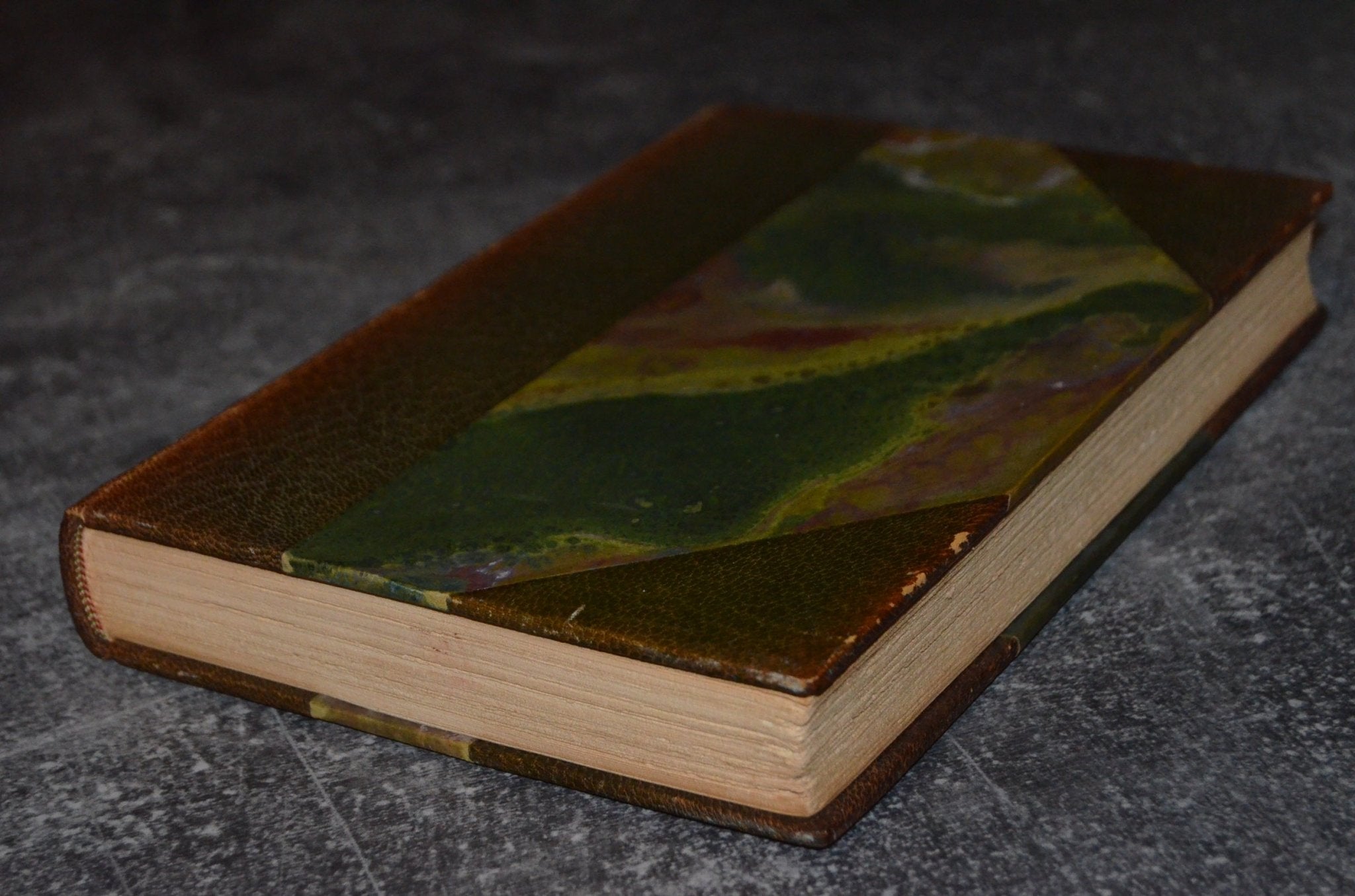Antique Leather Bound Captain Courageous by Rudyard Kipling 1913 - Brookfield Books