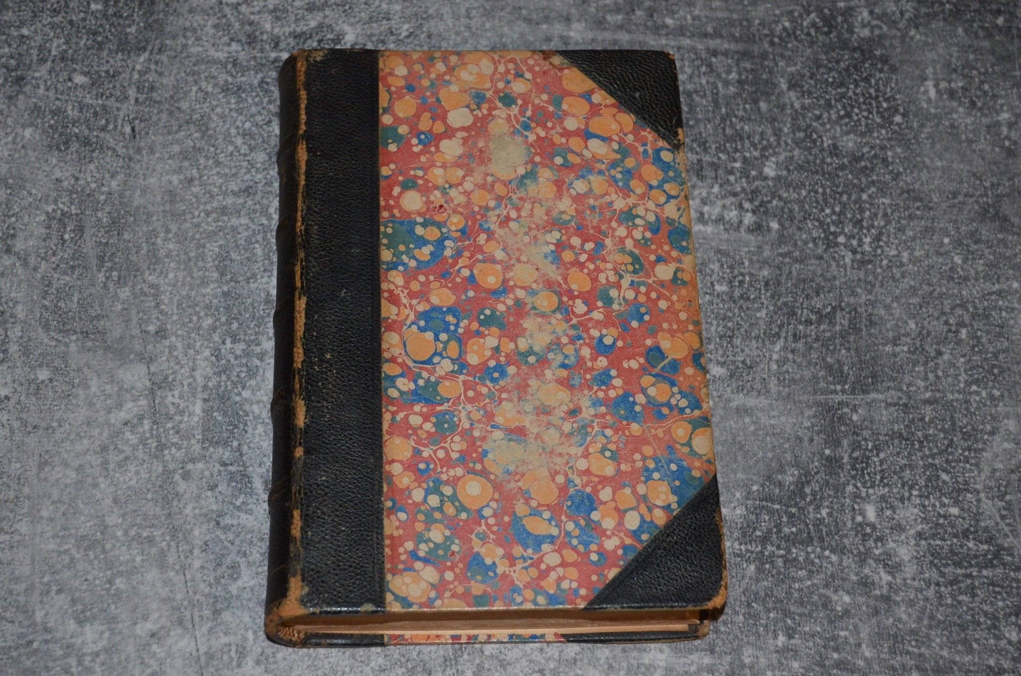Antique Leather Bound Hippolytus by Euripides 1874 – French & Greek - Brookfield Books