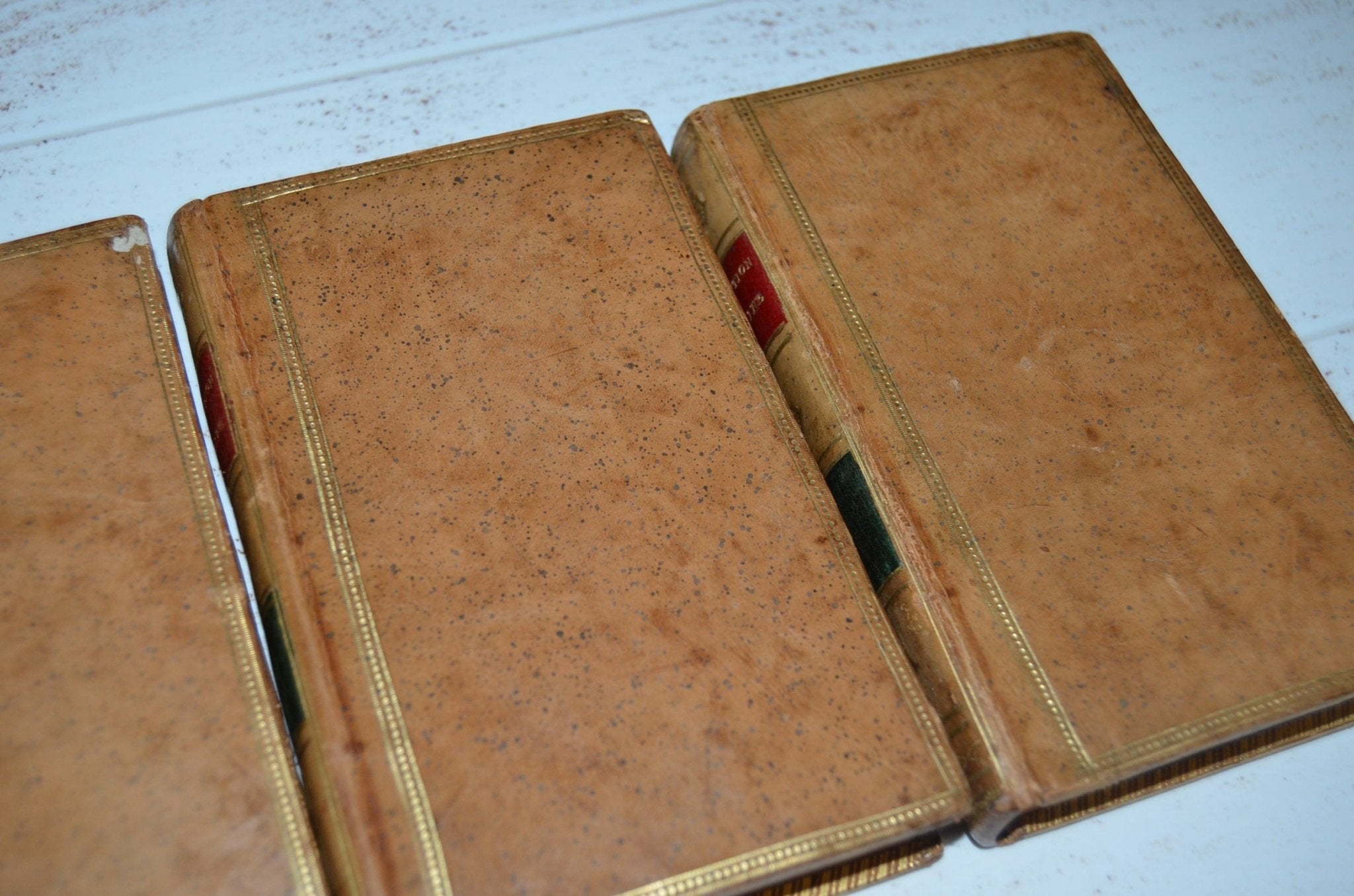 Antique Leather Bound – Histoire Des Revolutions Romaines by René Aubert Vertot 1806 - Brookfield Books