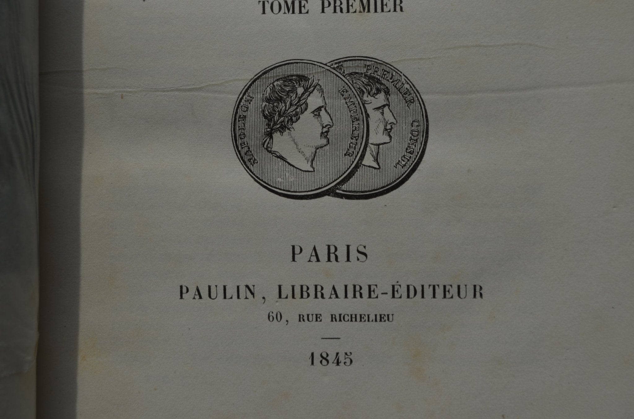 Red Antique Leather Book Set – 12 Books, Histoire du Consulat et de L’Empire by M. A. Thiers