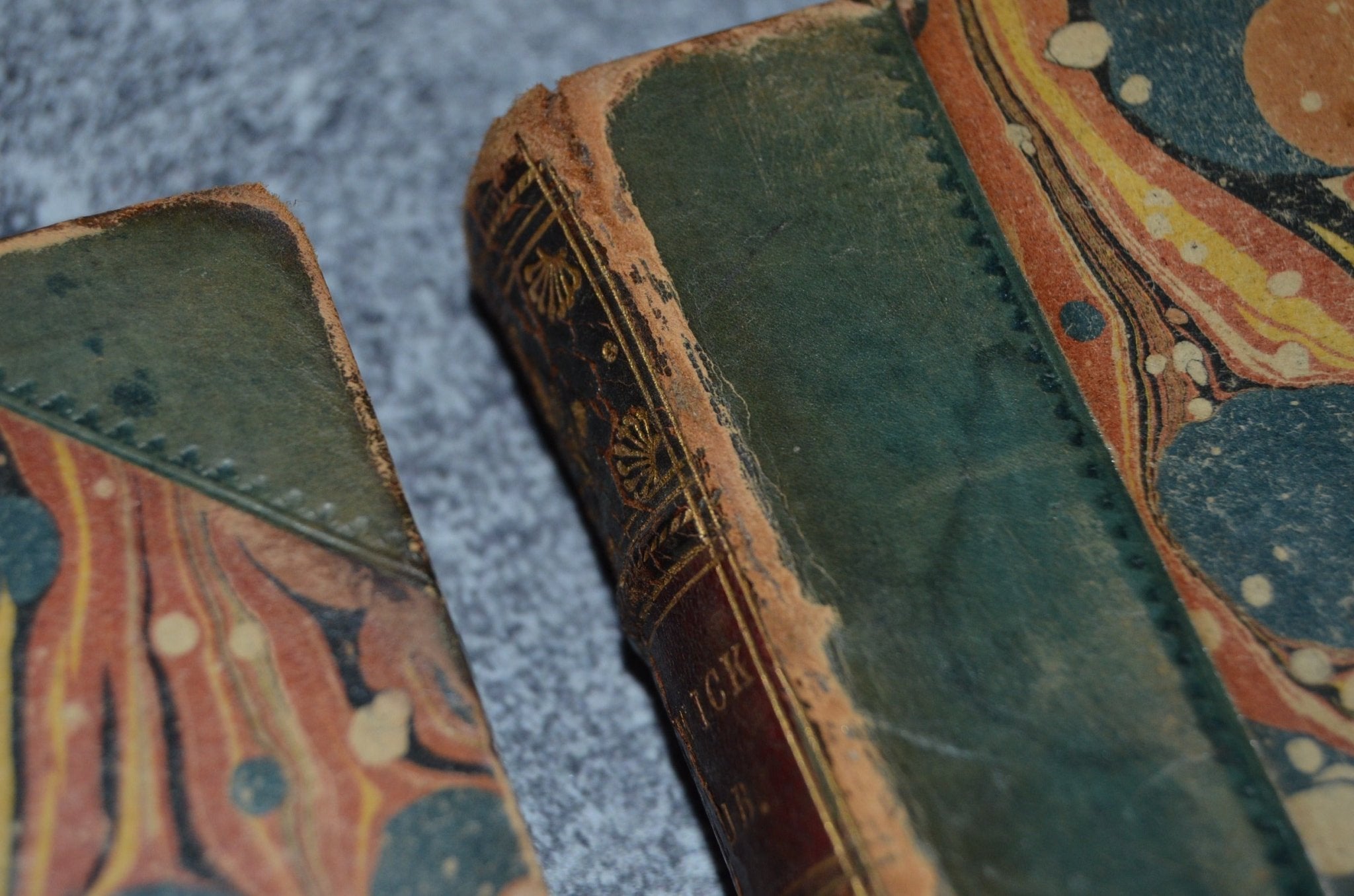 Antique Leather Bound The Pickwick Papers by Charles Dickens 1842 - Brookfield Books