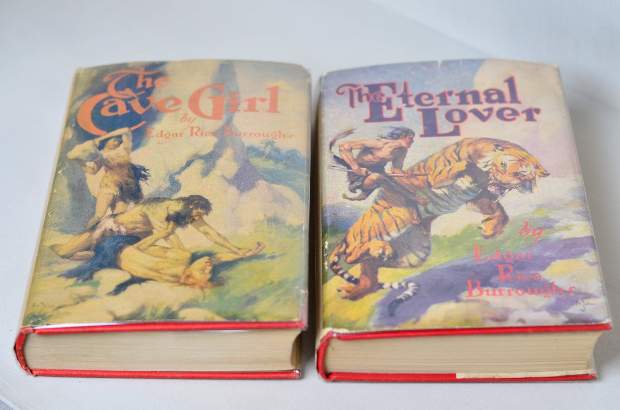 Antique The Cave Girl & The Eternal Lover by Edgar Rice Burroughs 1925 - Brookfield Books