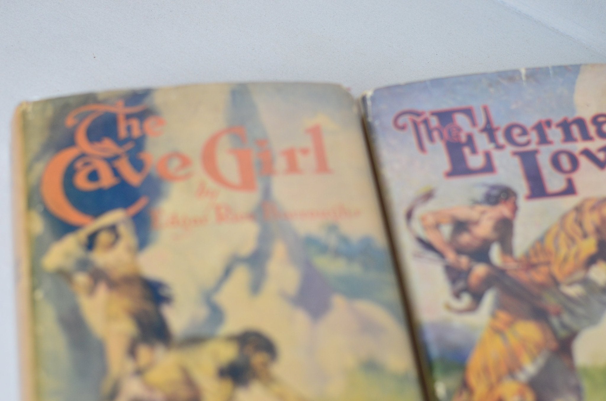 Antique The Cave Girl & The Eternal Lover by Edgar Rice Burroughs 1925 - Brookfield Books
