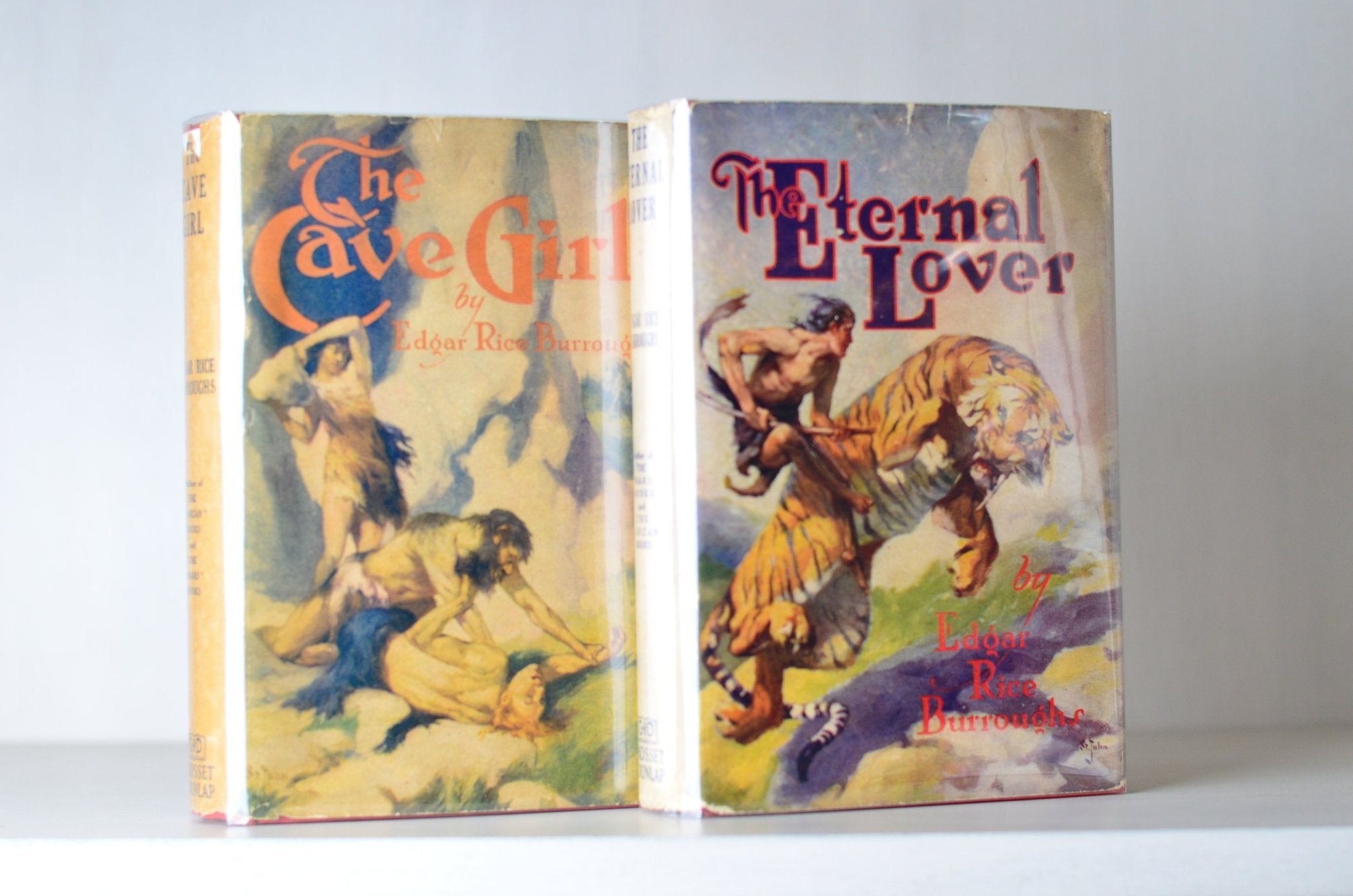 Antique The Cave Girl & The Eternal Lover by Edgar Rice Burroughs 1925 - Brookfield Books