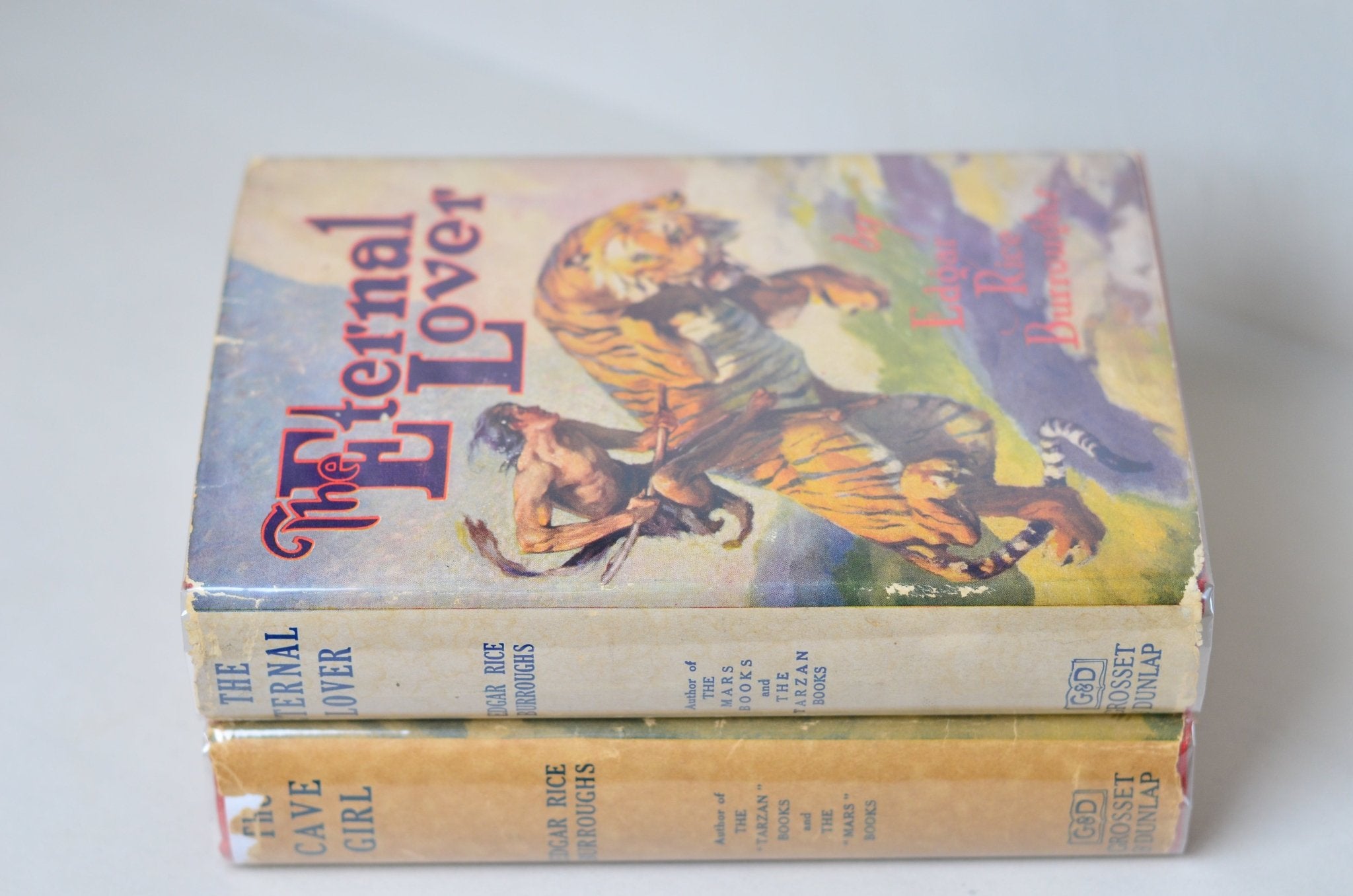 Antique The Cave Girl & The Eternal Lover by Edgar Rice Burroughs 1925 - Brookfield Books
